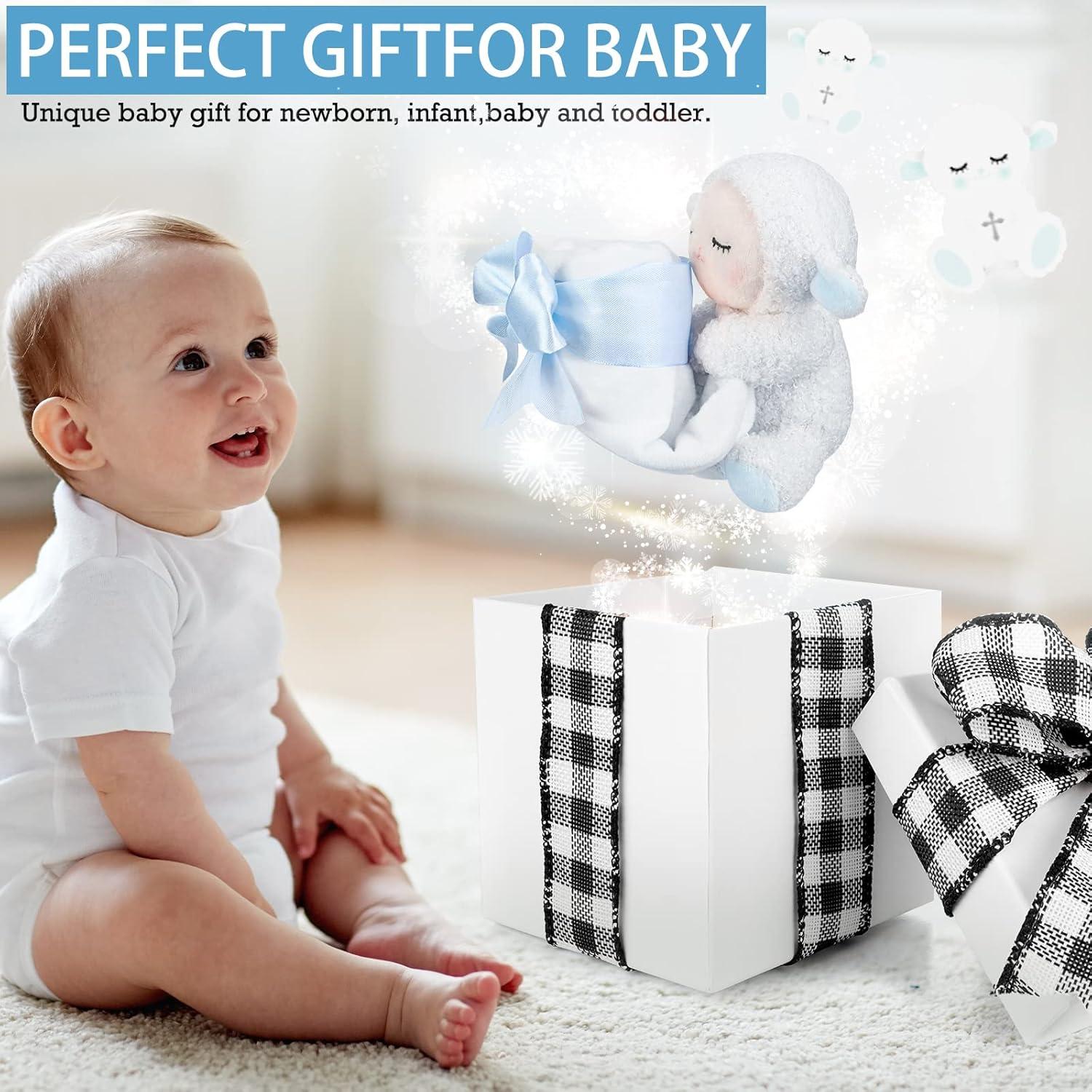 Manta de Seguridad Cordero Kinlop Azul para Bebés 28-30 cm