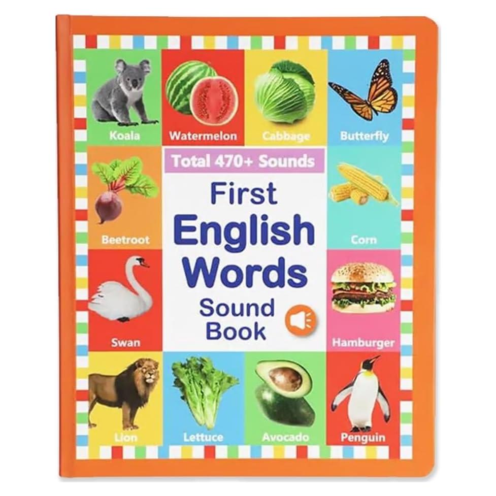 Libro de Sonidos en Inglés BLOCKv - 470 Palabras, 21 Temas