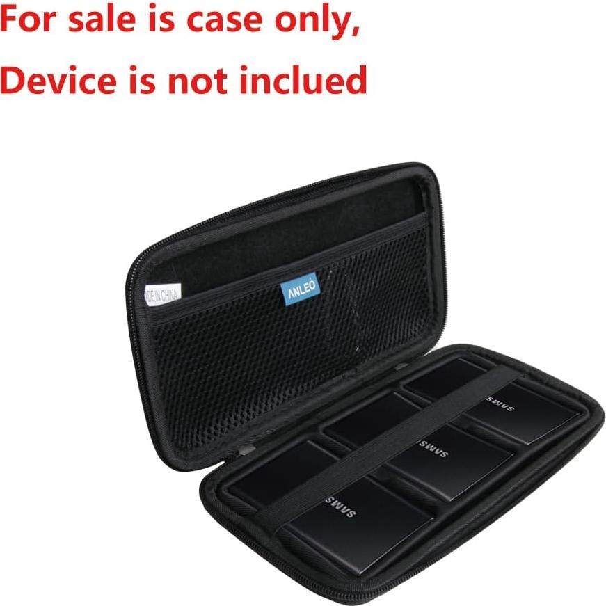 Funda Dura Anleo para SSD Samsung T7/T7 Touch 1TB/2TB/500GB