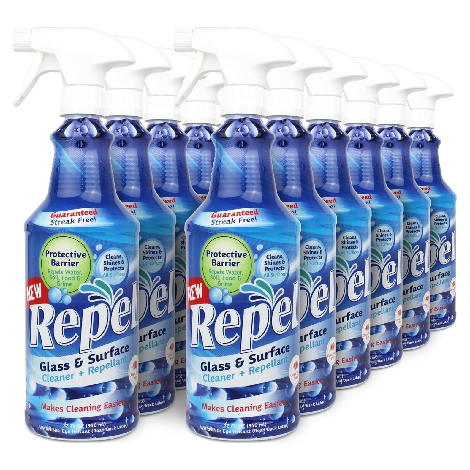 Limpiador de Vidrios Clean-X New REPEL 946 ml - Paquete 12