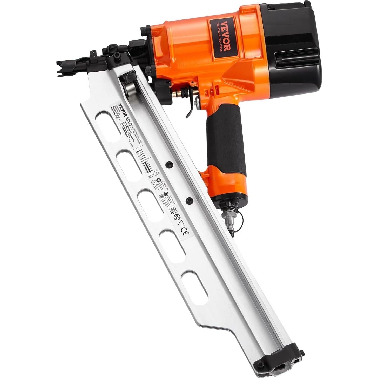Clavadora Neumática VEVOR 21° 5.08-8.89 cm Ajuste Profundidad