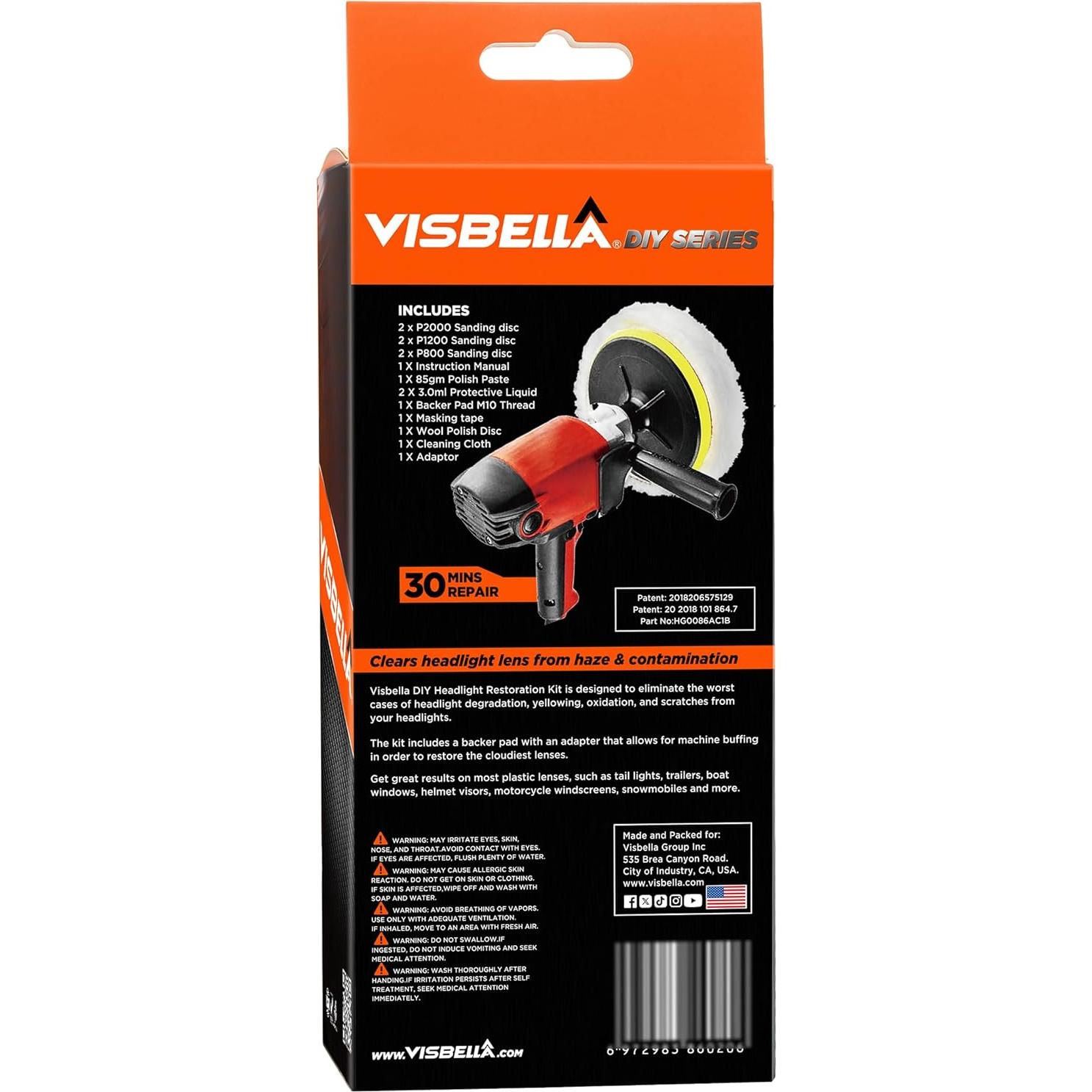 Kit de Restauración de Faros Visbella - Solución Eléctrica