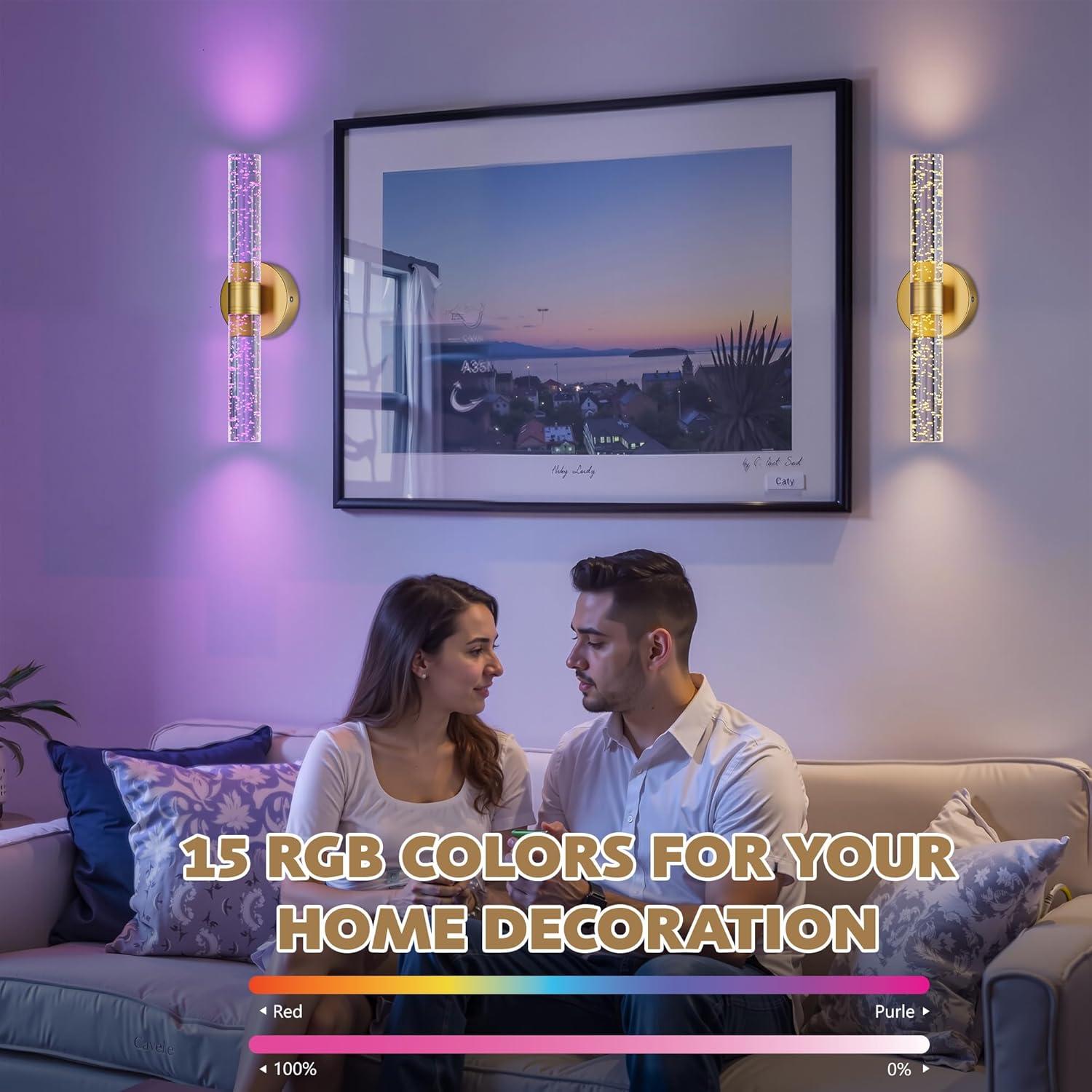 Aplique de Pared Inalámbrico Gift4U 13000mAh con Control Remoto