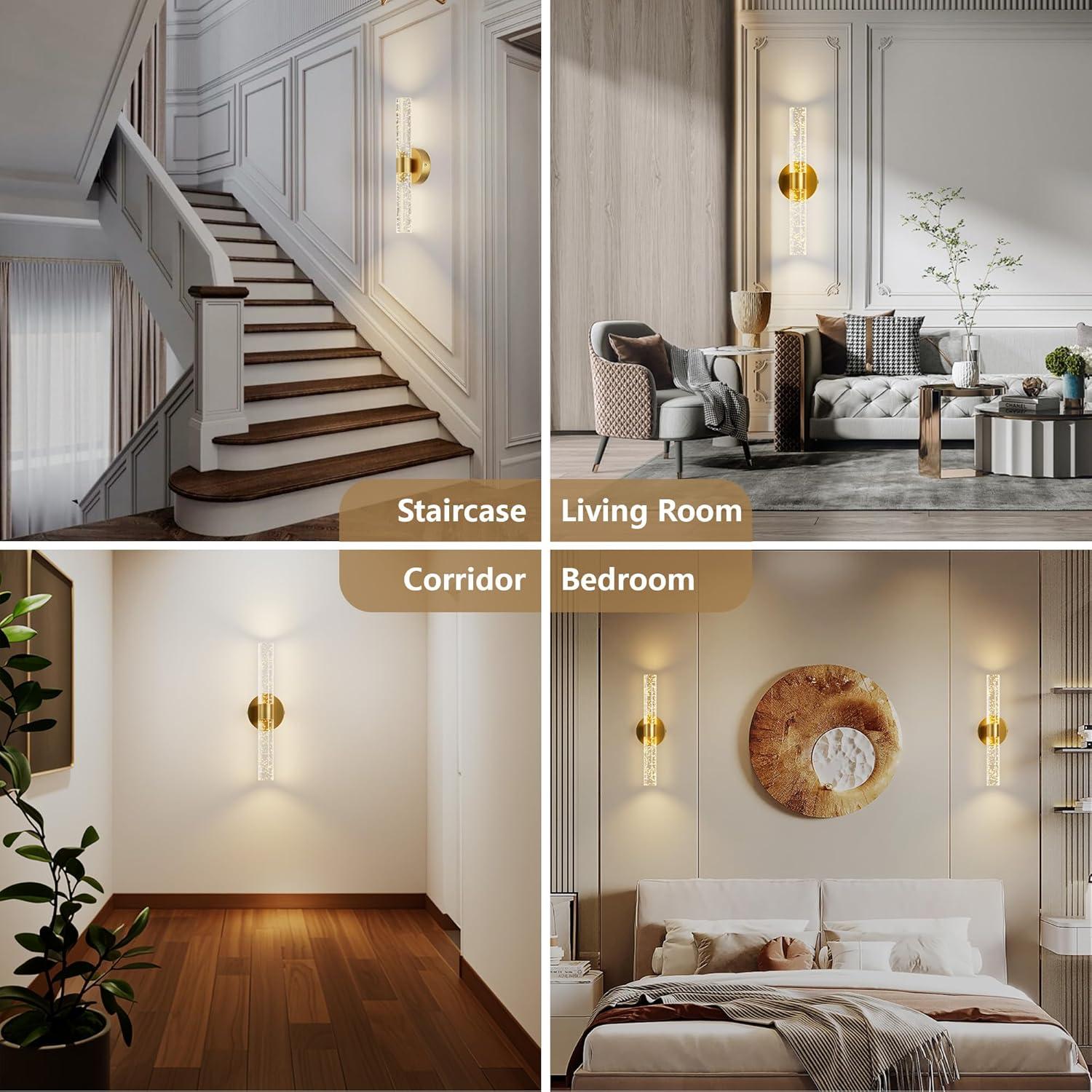 Aplique de Pared Inalámbrico Gift4U 13000mAh con Control Remoto