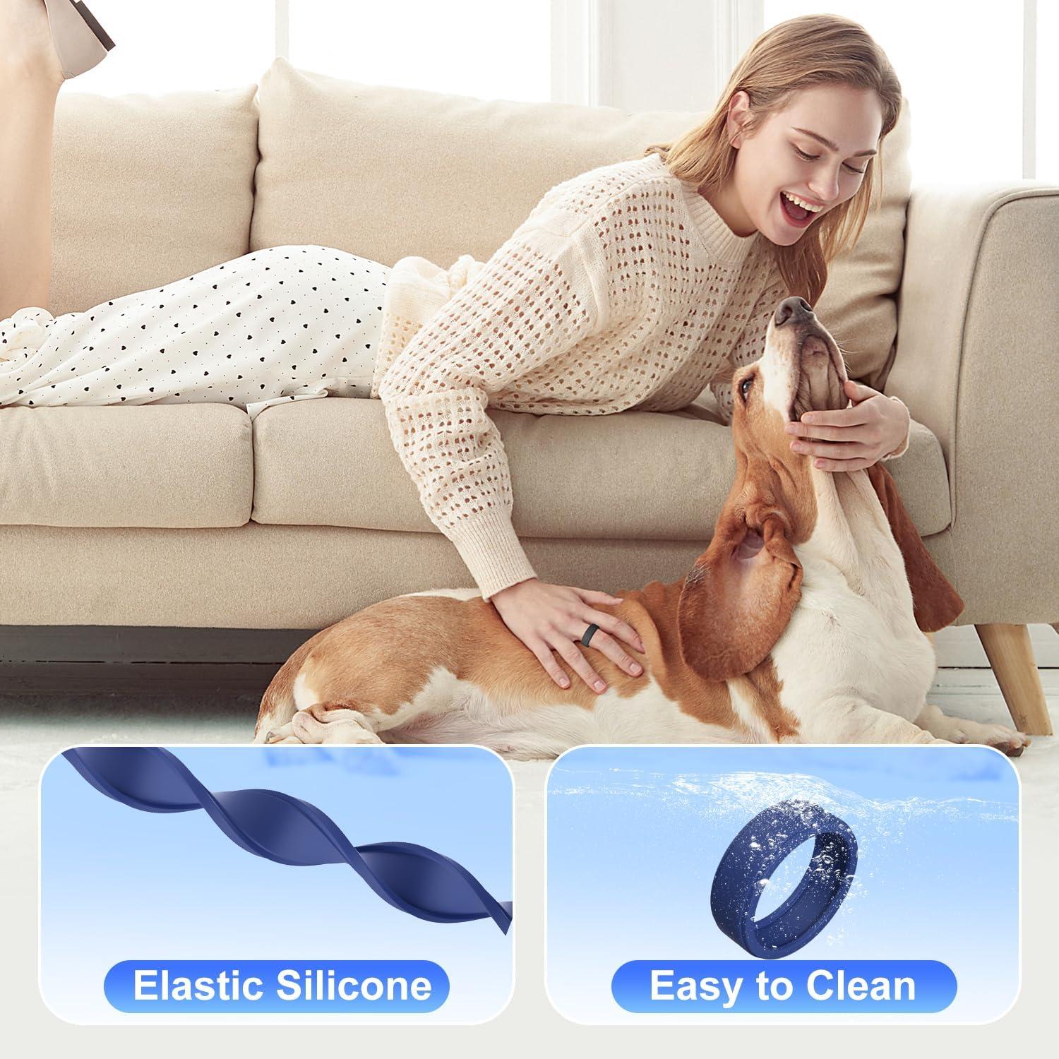 Funda de Silicona para Oura Ring Gen 4/3 y Samsung Galaxy - 8 Pzs