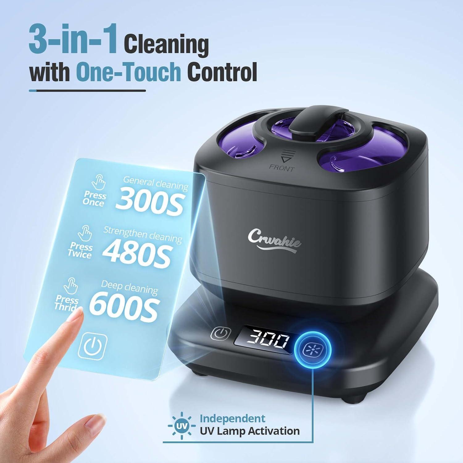 Limpiador Ultrasónico de Retenedores JIE BISHI 45kHz 3 Modos