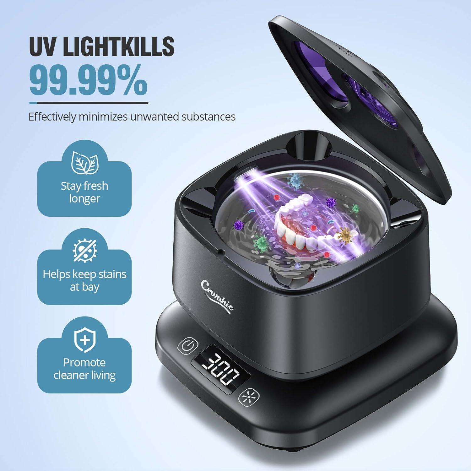 Limpiador Ultrasónico de Retenedores JIE BISHI 45kHz 3 Modos