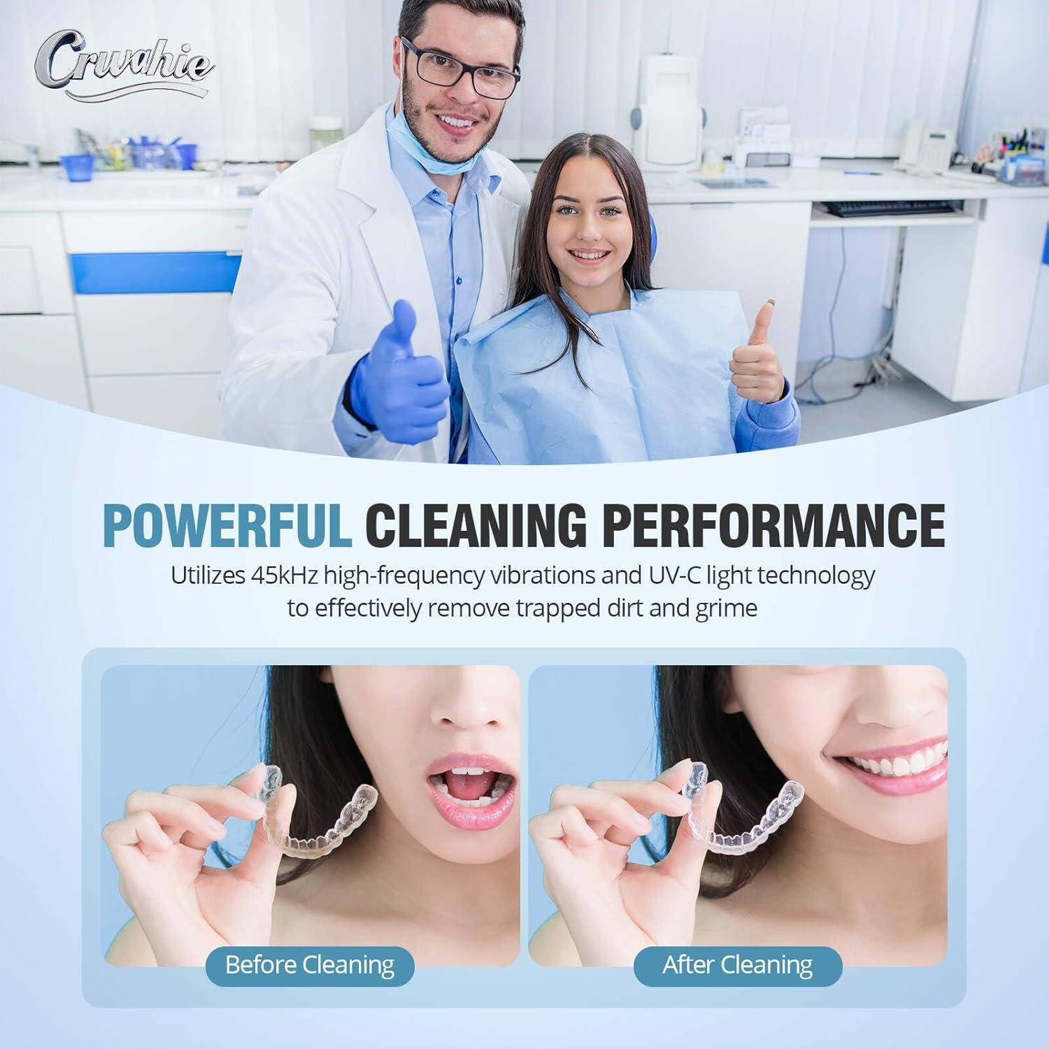 Limpiador Ultrasónico de Retenedores JIE BISHI 45kHz 3 Modos