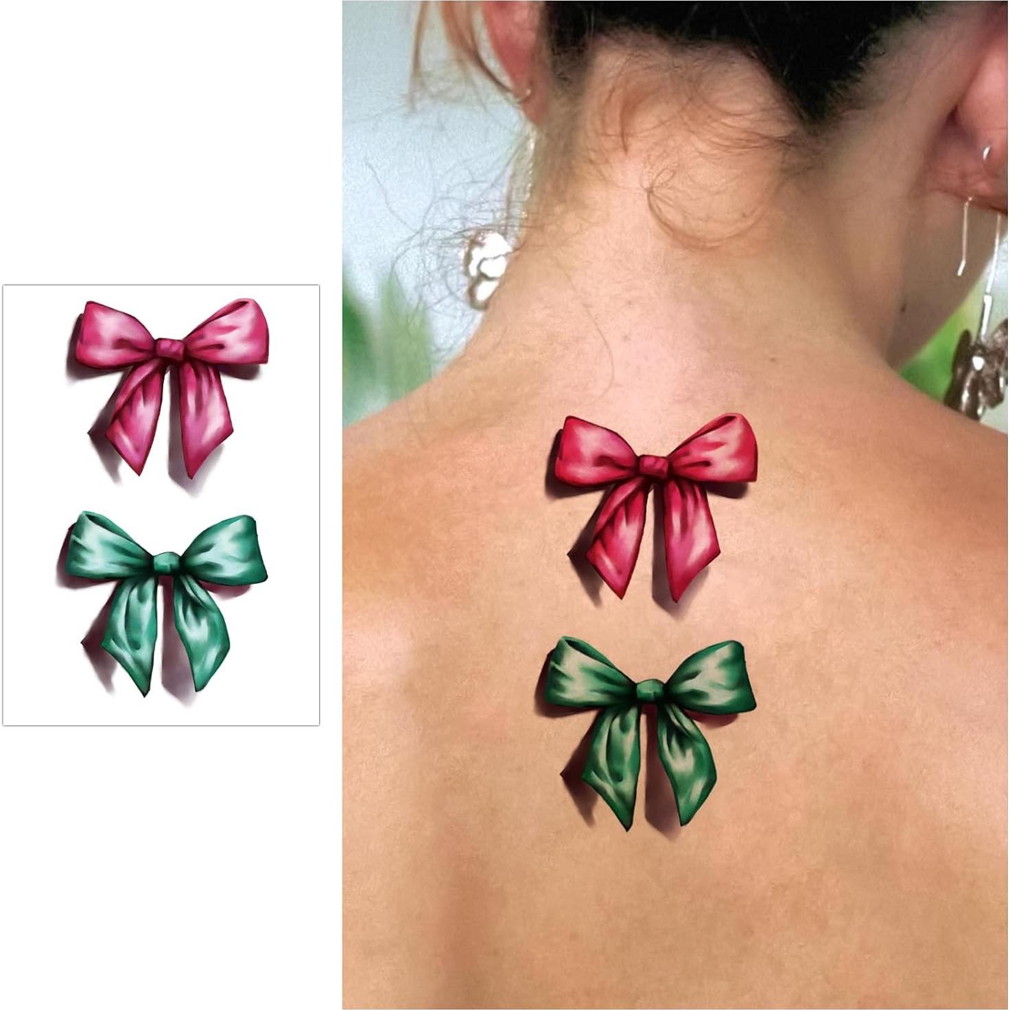 77 Hojas Tatuajes Temporales 3D Atydkug para Adultos y Niños