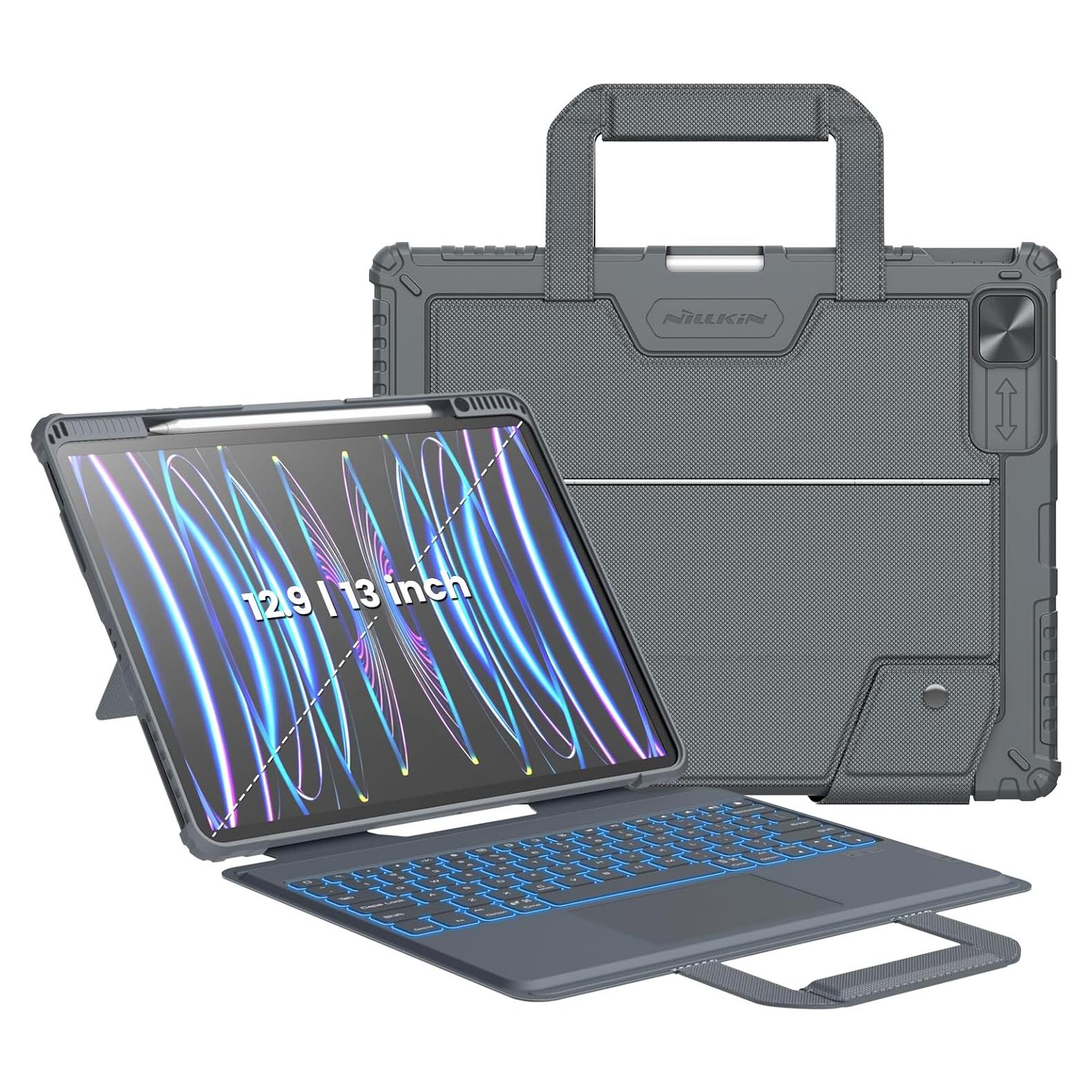 Funda Teclado Retroiluminado Nillkin para iPad Air 13" y Pro 12.9"