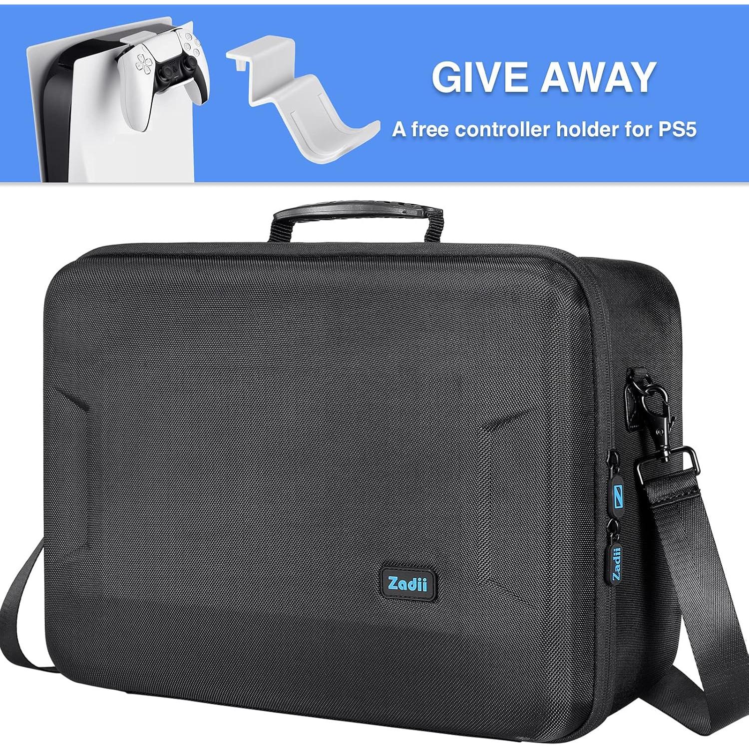 Funda Dura Zadii para PS5 Original con Accesorios