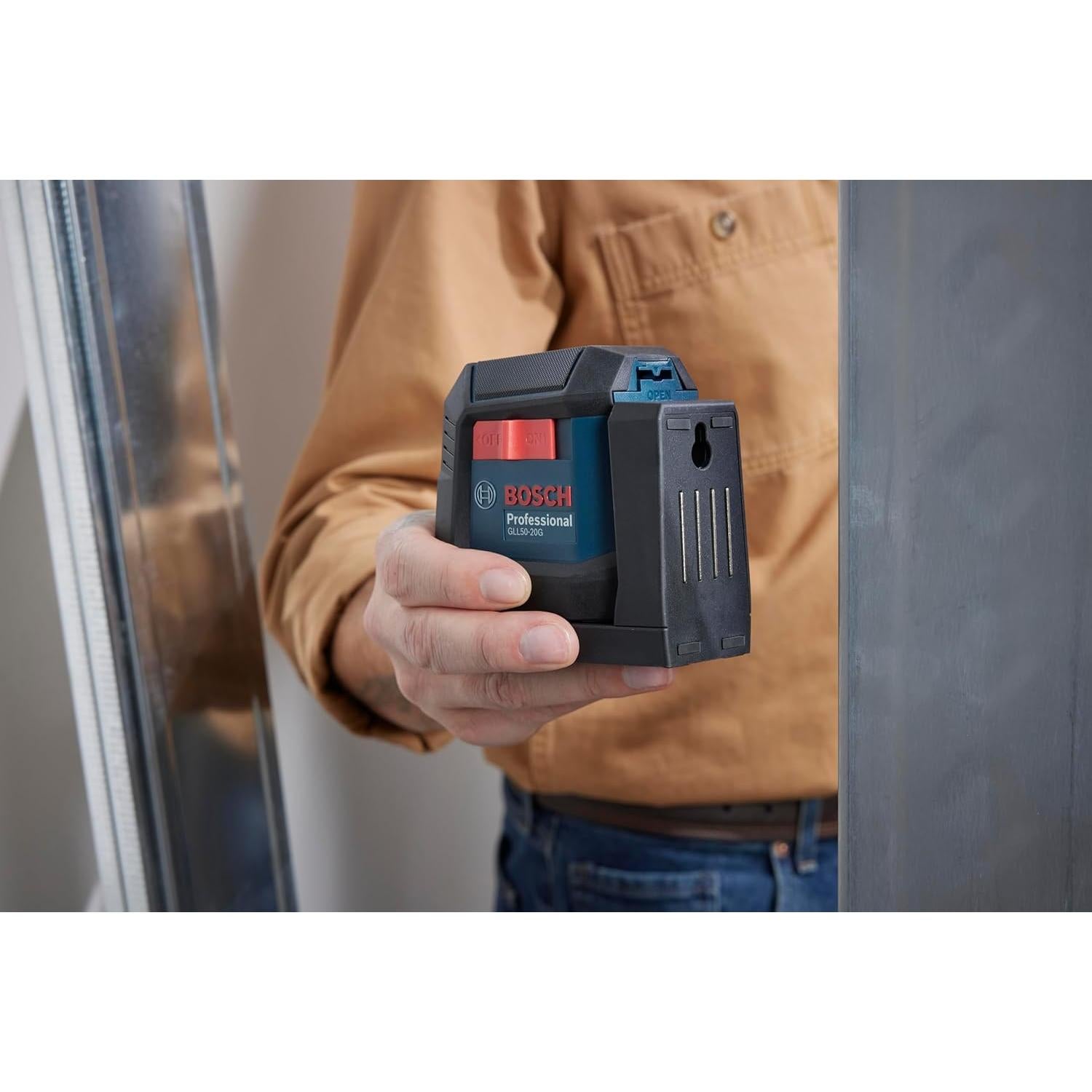 Láser de Línea Cruzada Bosch GLL50-20GL Verde 20m