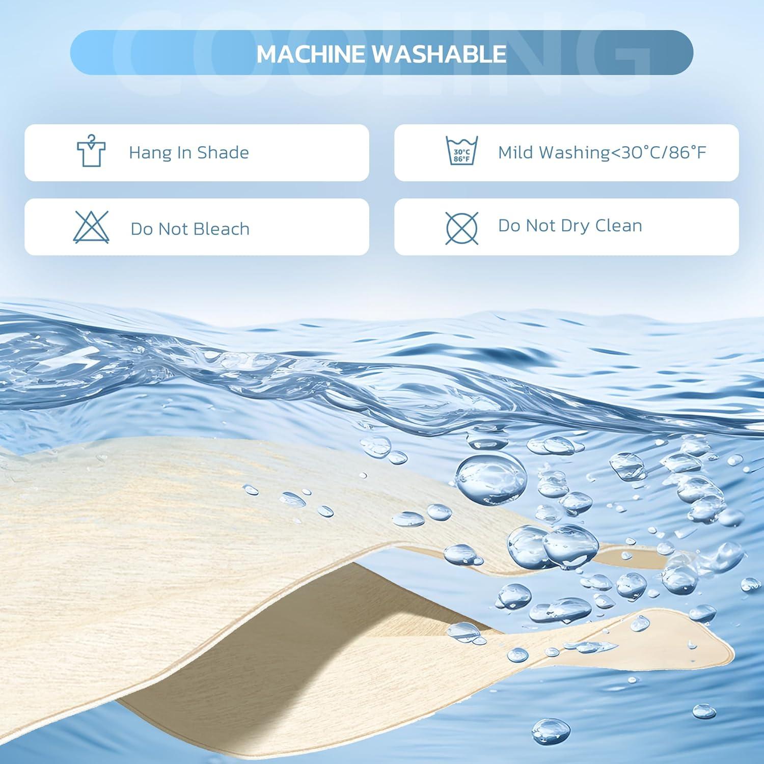 Manta de Enfriamiento Degrees of Comfort XL Beige 127x178cm