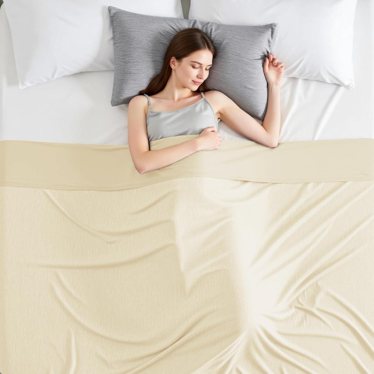 Manta de Enfriamiento Degrees of Comfort XL Beige 127x178cm