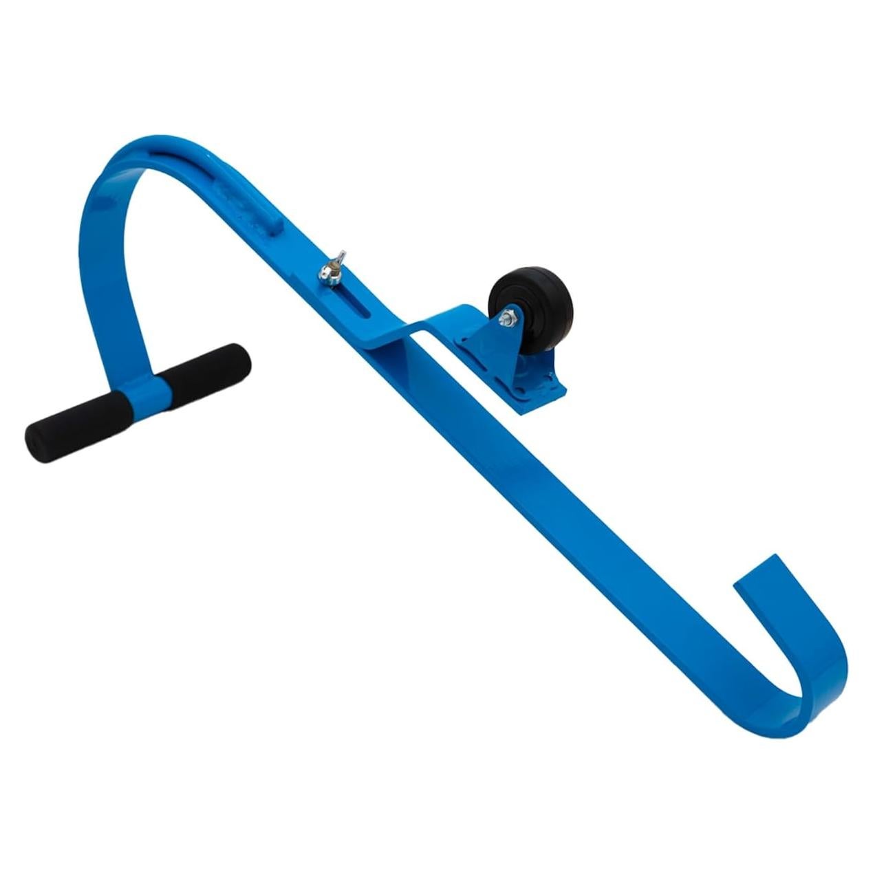 Gancho de Escalera Tie Down 65005BL con Rueda Azul