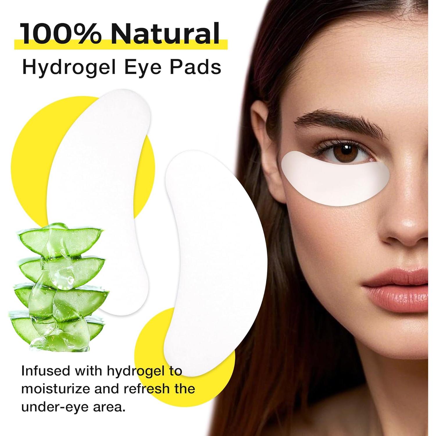 Almohadillas Hidrogel para Ojos LASHVIEW 100 Pares