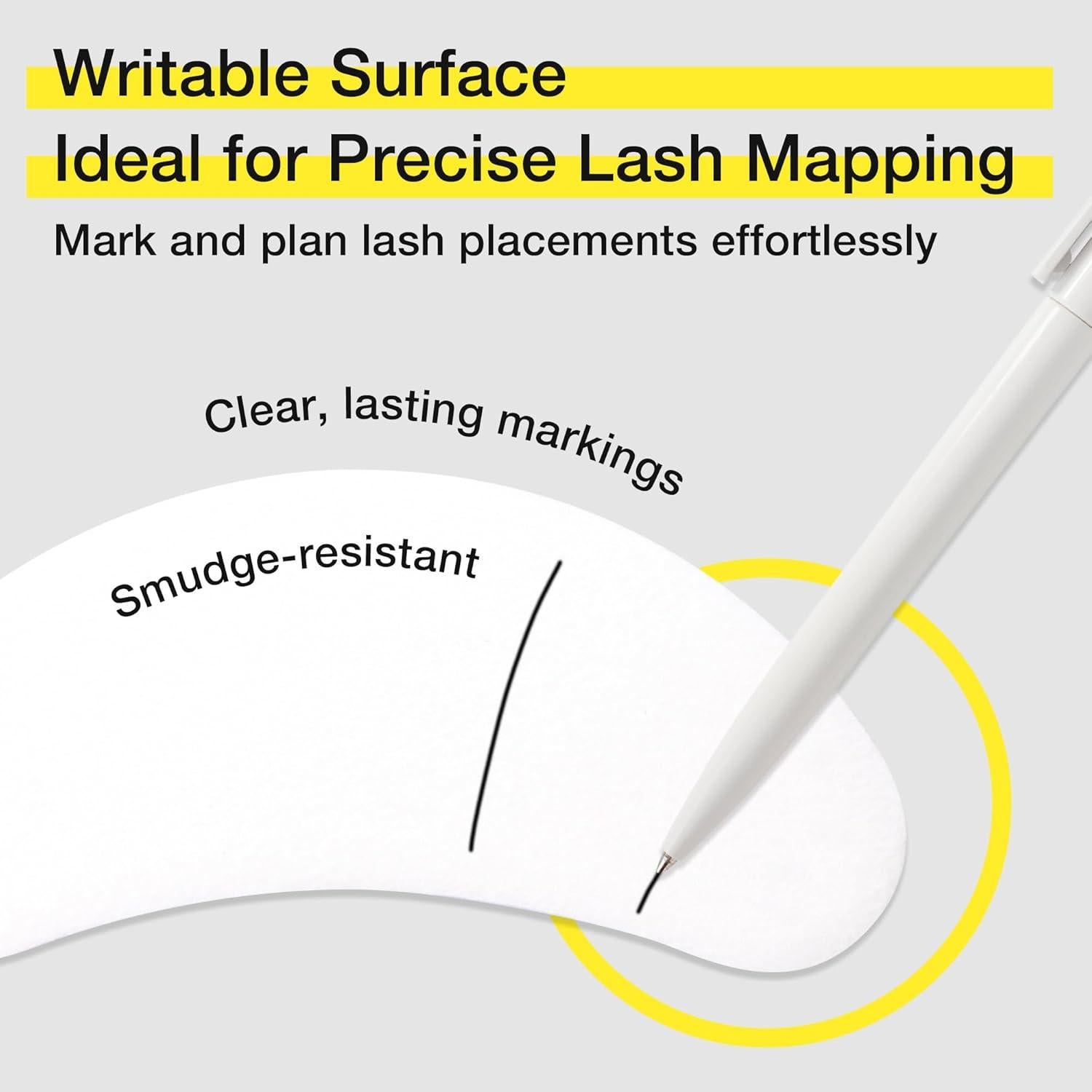 Almohadillas Hidrogel para Ojos LASHVIEW 100 Pares