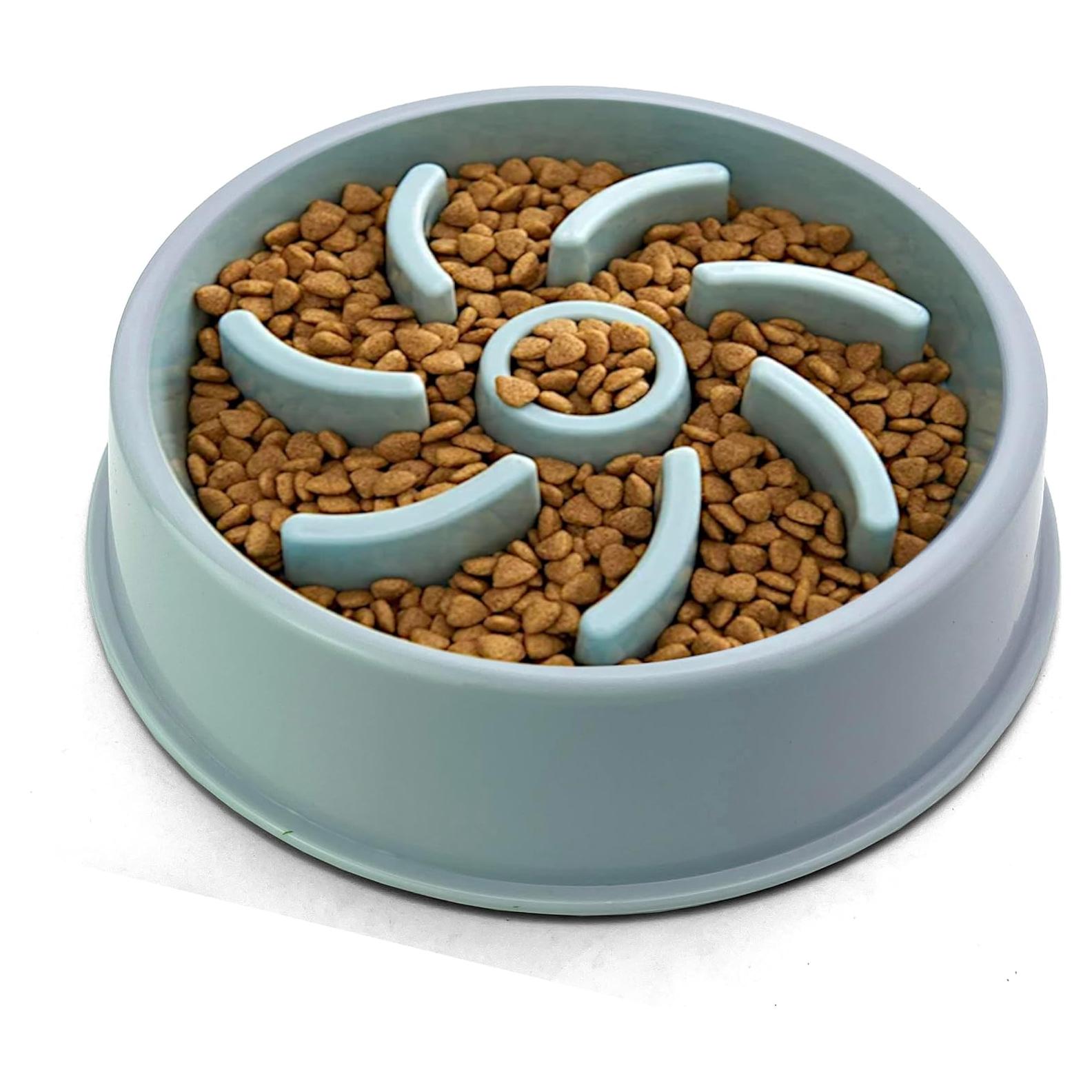 Tazón de Comida para Perros PetBox Azul con Alimentación Lenta