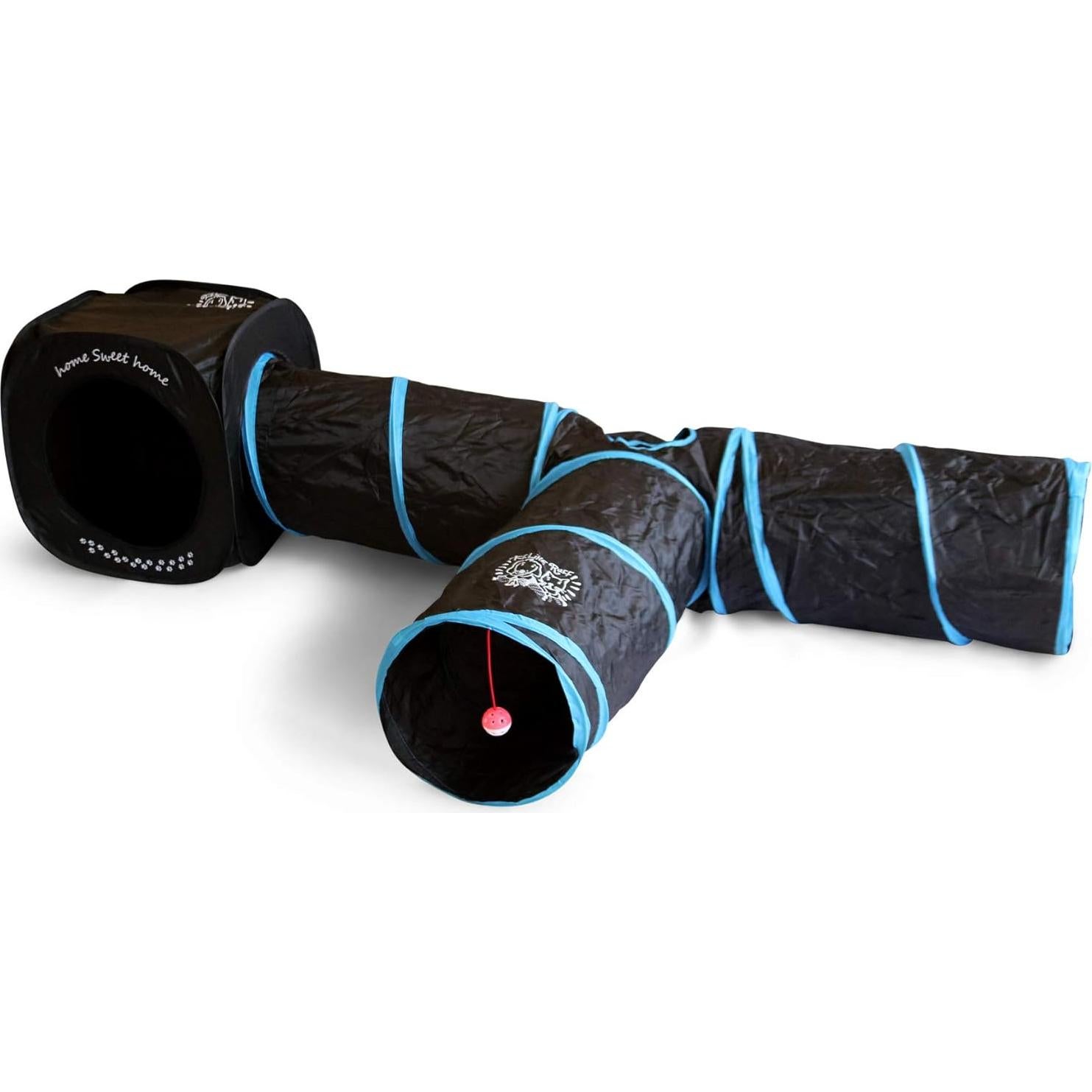 Cubo para Gatos Feline Ruff 43cm Plegable Negro