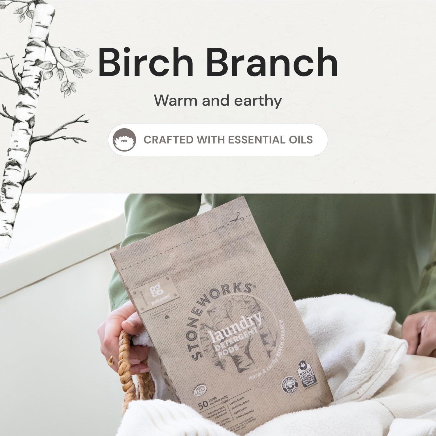 Paquete de 50 cápsulas y 80 hojas para secadora Grab Green