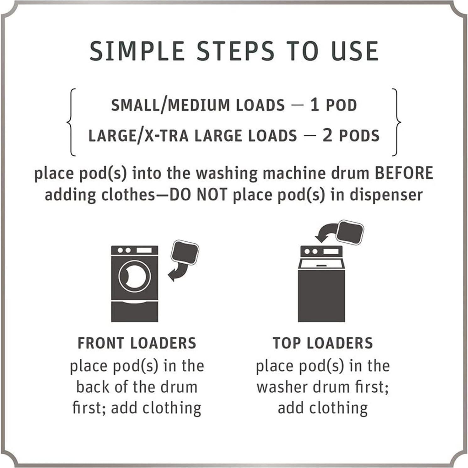 Paquete de 50 cápsulas y 80 hojas para secadora Grab Green