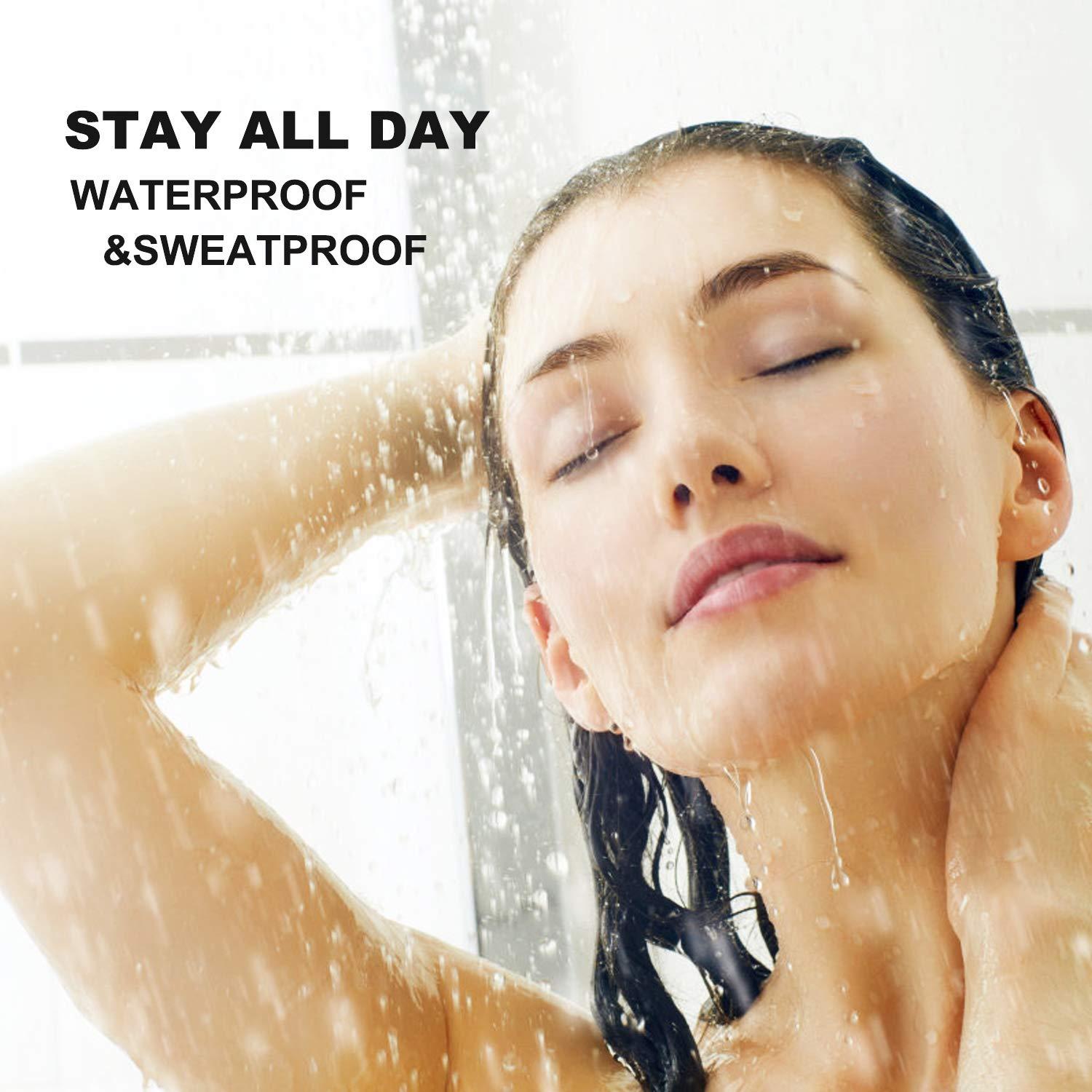 Lápiz de Cejas Microblading Boobeen 2 Pcs Impermeable