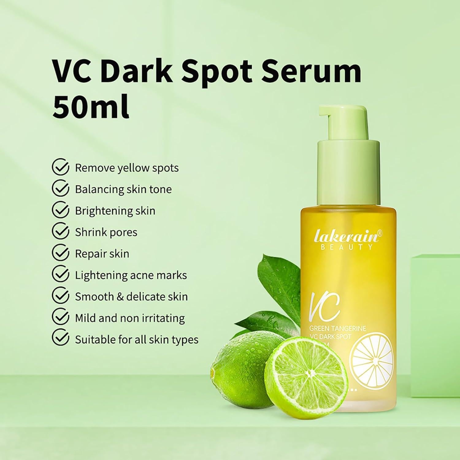 Sérum Facial de Vitamina C Mandarina Verde NICEFACE 50ml