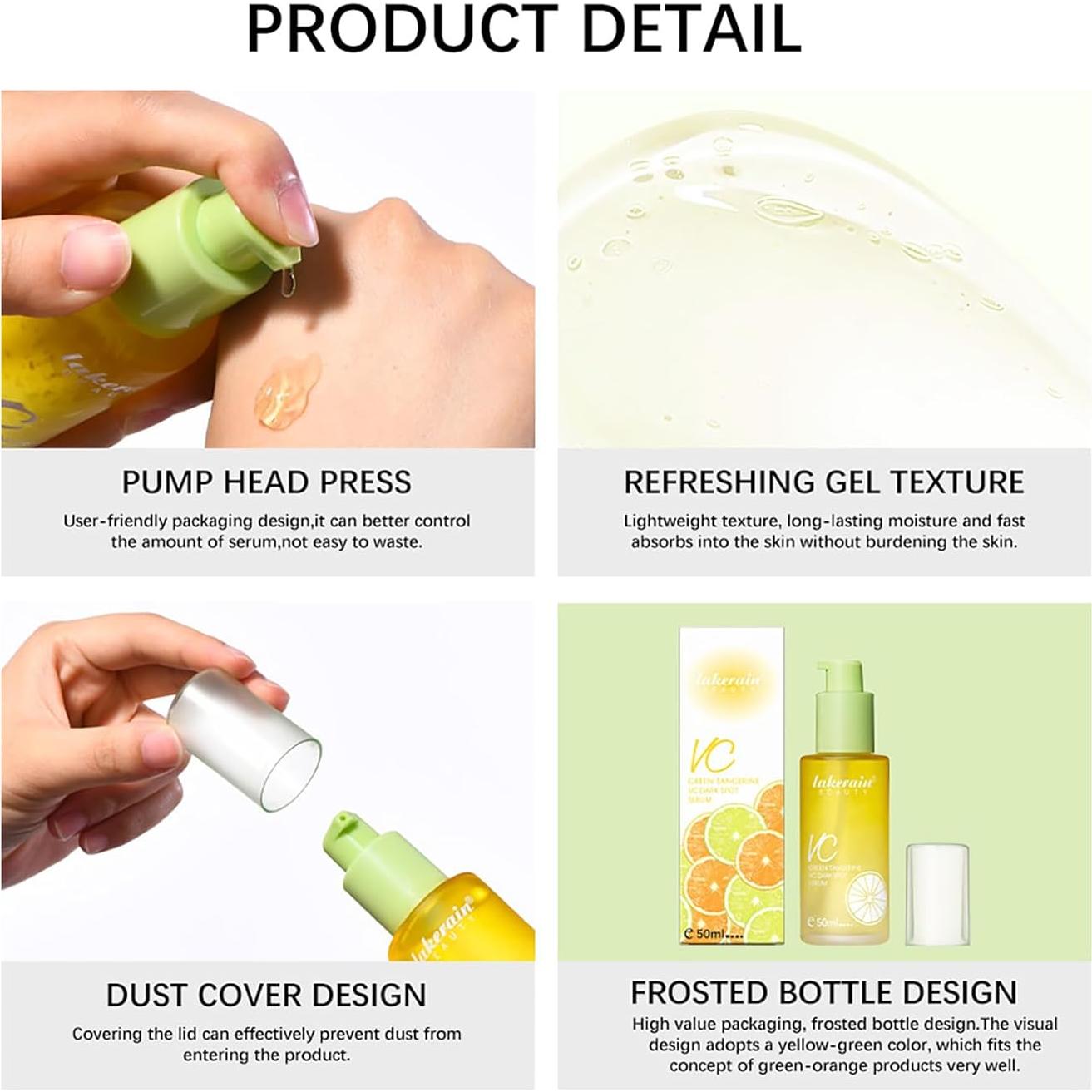 Sérum Facial de Vitamina C Mandarina Verde NICEFACE 50ml