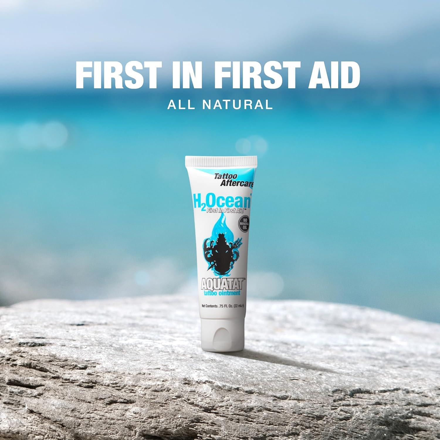 H2Ocean Aquatat Crema Cuidado Tatuajes 21.26 g Sin Fragancia