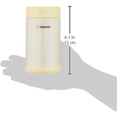 Tarro de Almuerzo Zojirushi 750ml Acero Inoxidable Amarillo