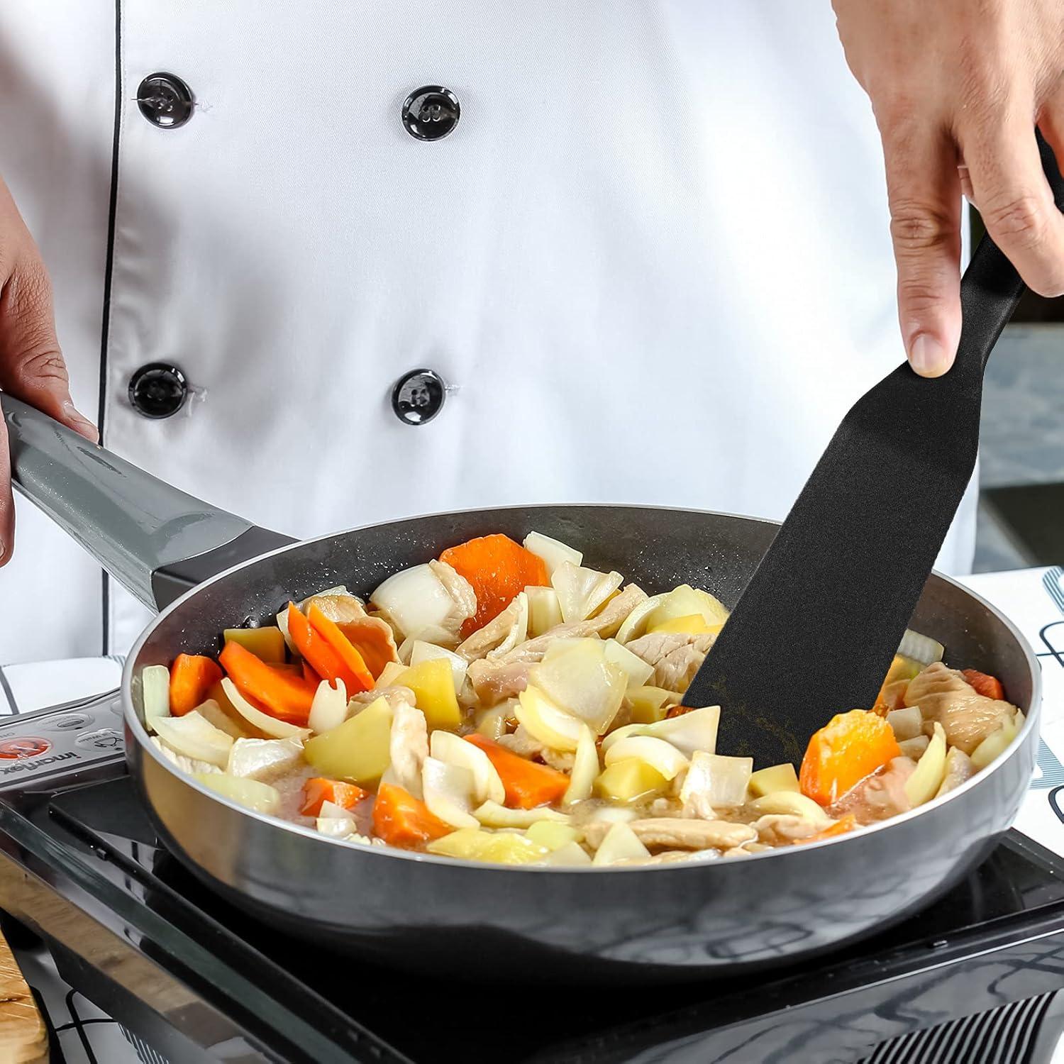 Espátulas de Silicona Zopeal 2 Piezas Antiadherentes 25.4cm