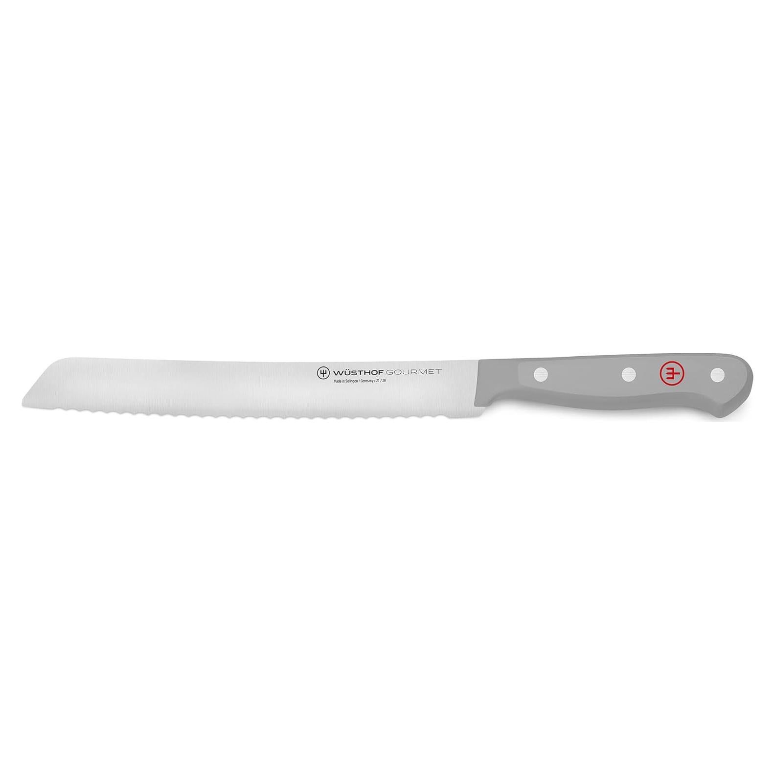 Cuchillo de Pan Wüsthof Gourmet 20.32 cm Serrado Gris