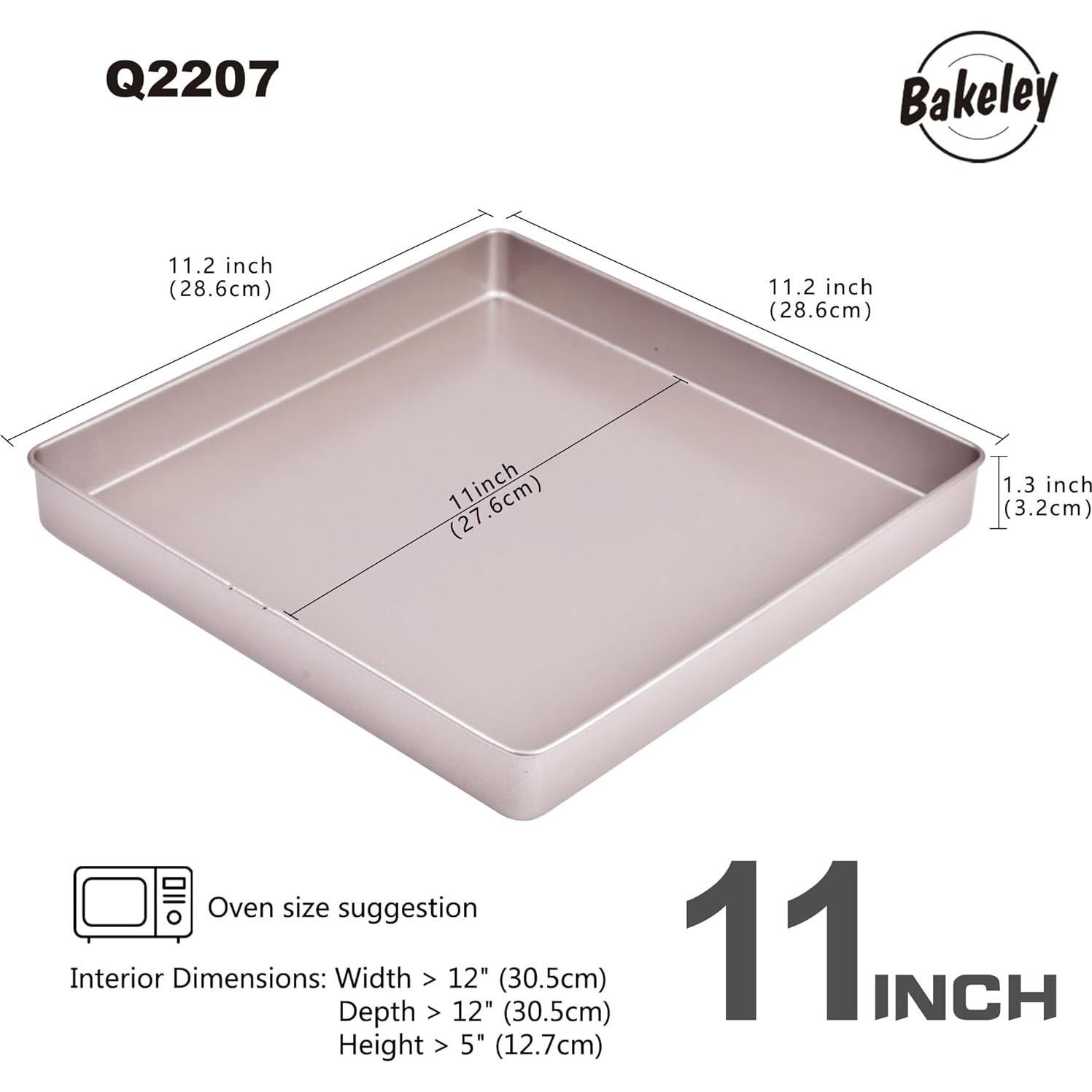 Bandeja para Hornear Cuadrada Bakeley 28.6 cm Antiadhesiva