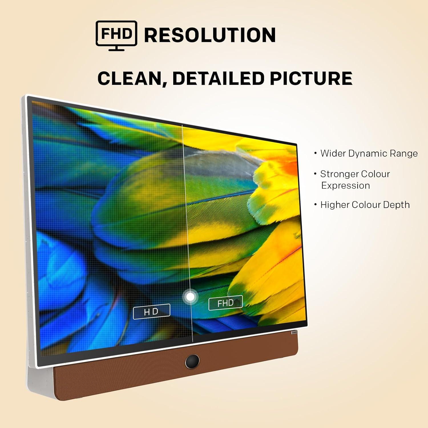 Televisor Inteligente Portátil Skyworth 24P100 1080P FHD