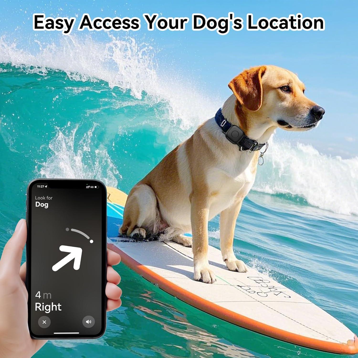 Soporte para Collar de Perro DDJ para Tile Life360 Mate 2024