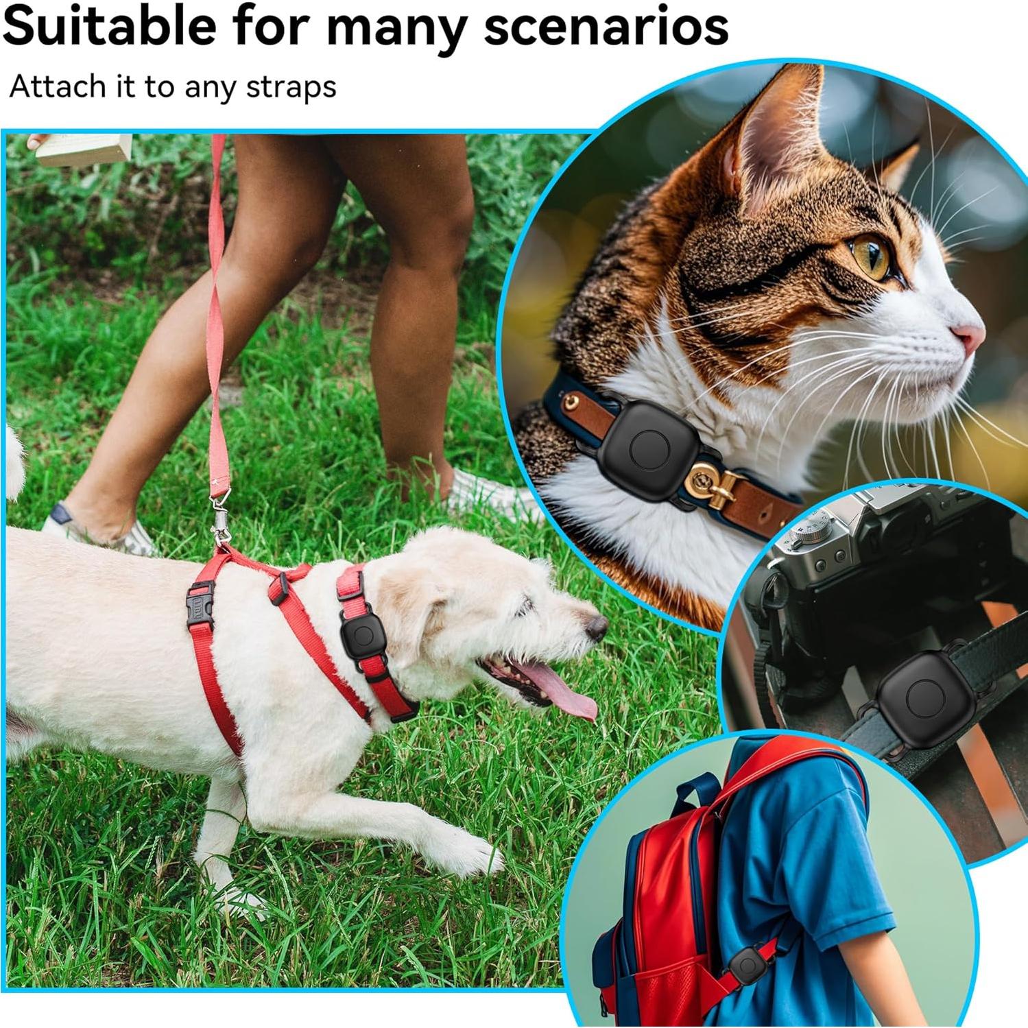 Soporte para Collar de Perro DDJ para Tile Life360 Mate 2024