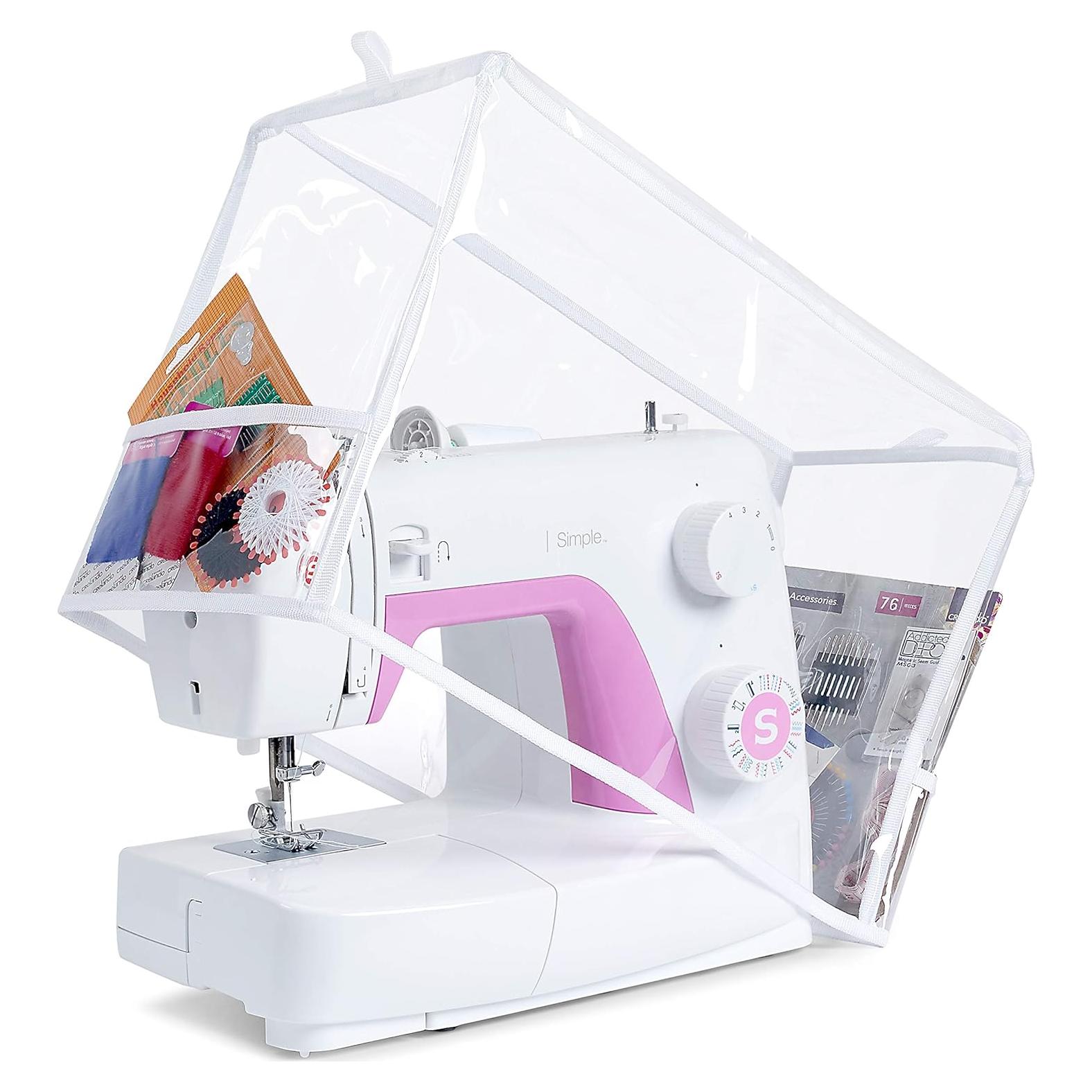 Funda Protectora para Máquina de Coser Addicted DEPO Transparente