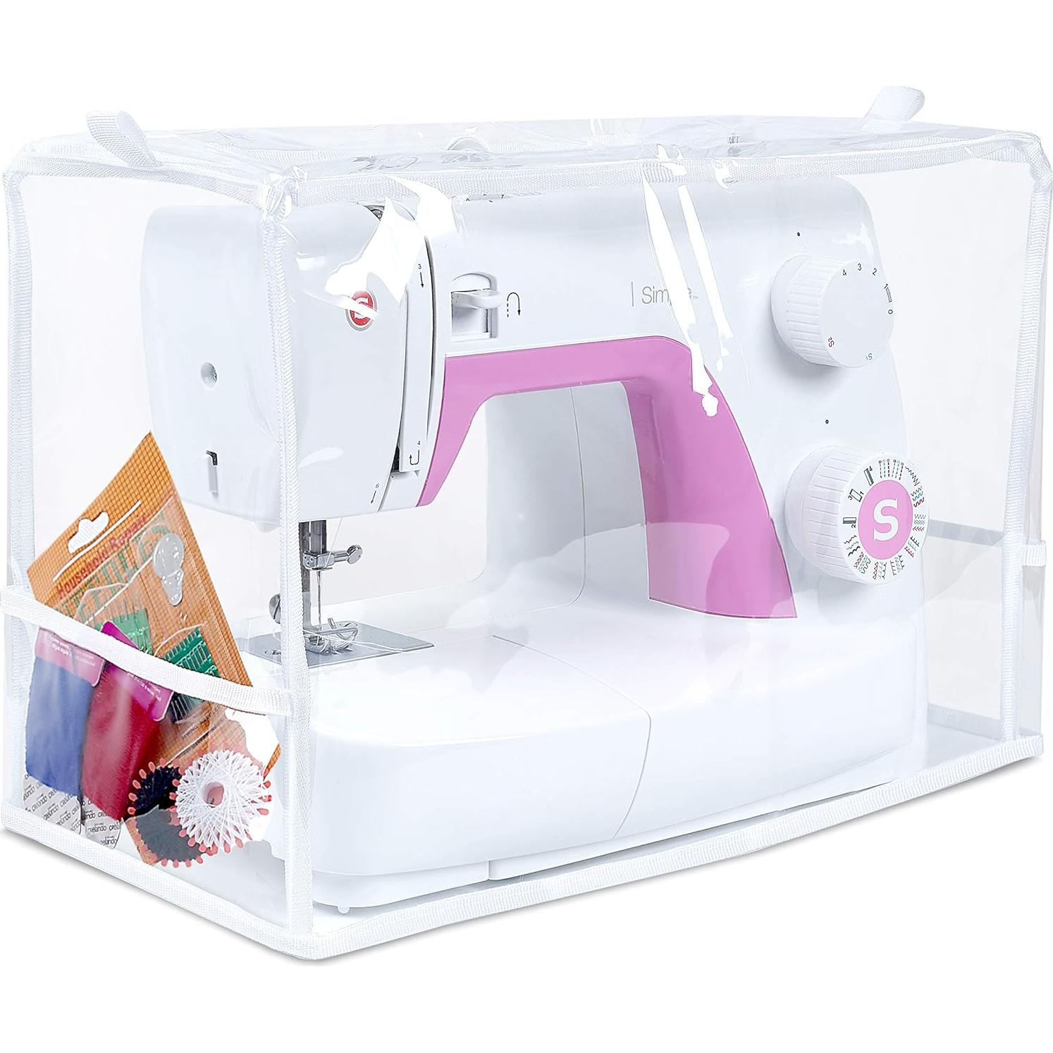 Funda Protectora para Máquina de Coser Addicted DEPO Transparente