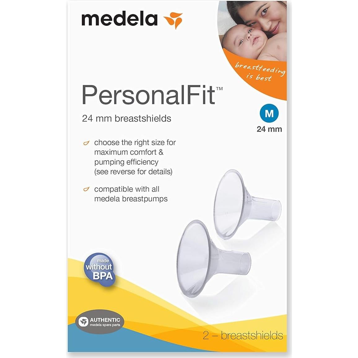 Protectores de Pezón Medela PersonalFit 24mm - Paquete de 2