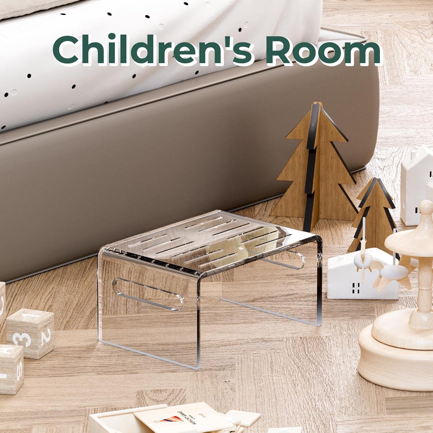 Escalón Acrílico Antideslizante Invisibiliter 35.1x24.9cm