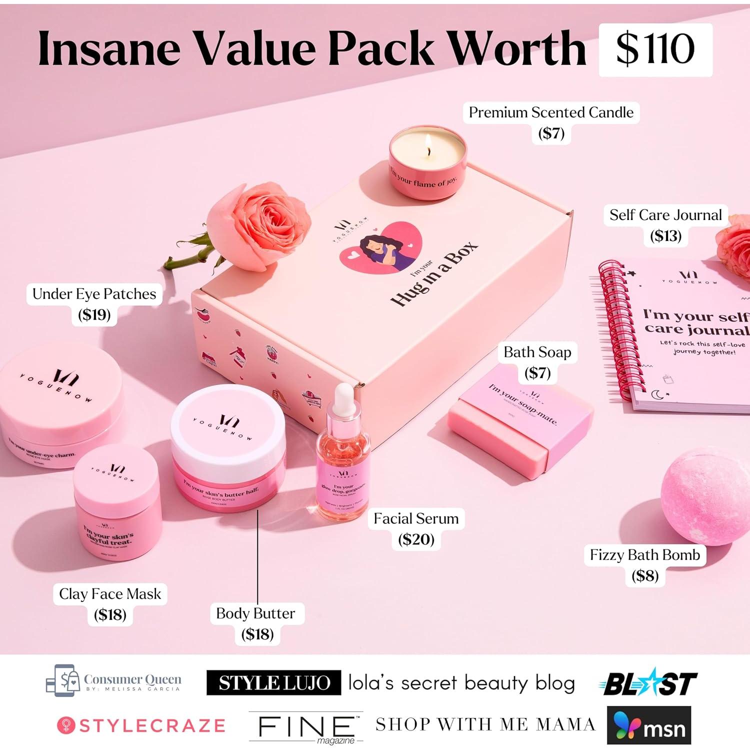 Kit de Spa Premium VOGUENOW - Cuidado Personal 8 Piezas