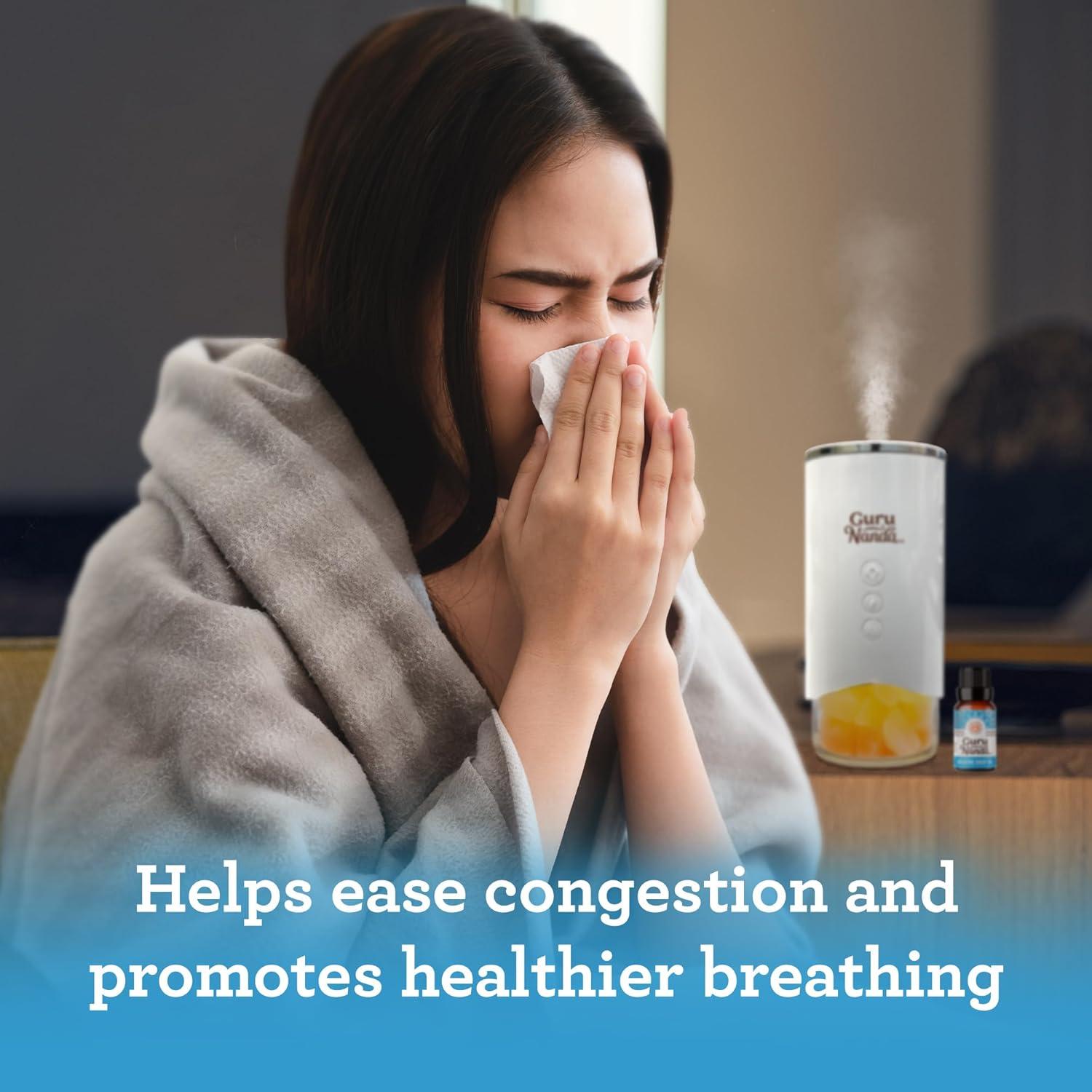 Aceite Esencial GuruNanda Breathe Easy 14.79 ml - 100% Puro