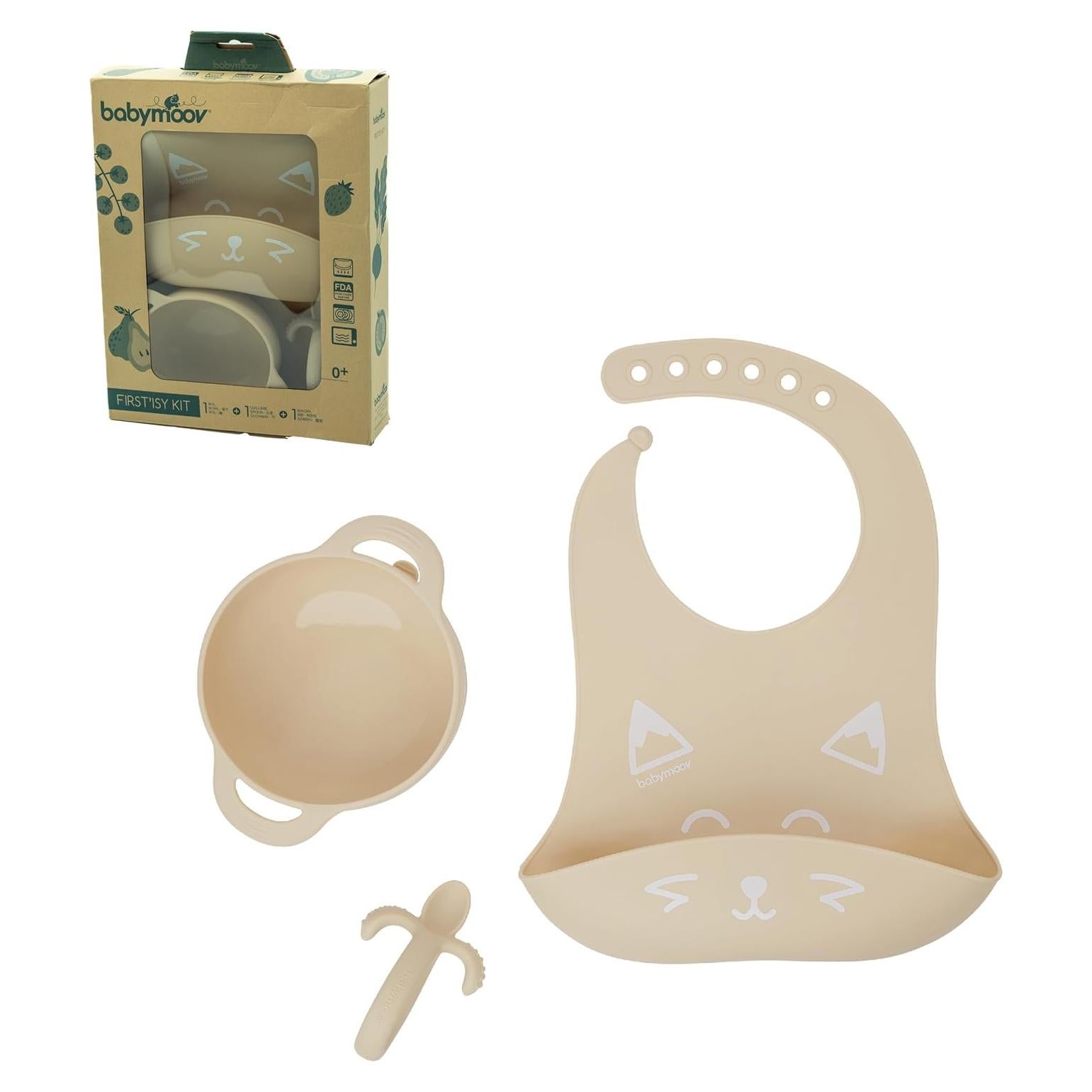 Set de Alimentación Babymoov FIRST'ISY Silicona 6-12 Meses