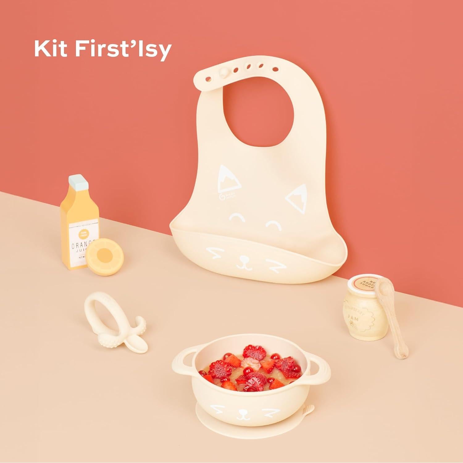 Set de Alimentación Babymoov FIRST'ISY Silicona 6-12 Meses