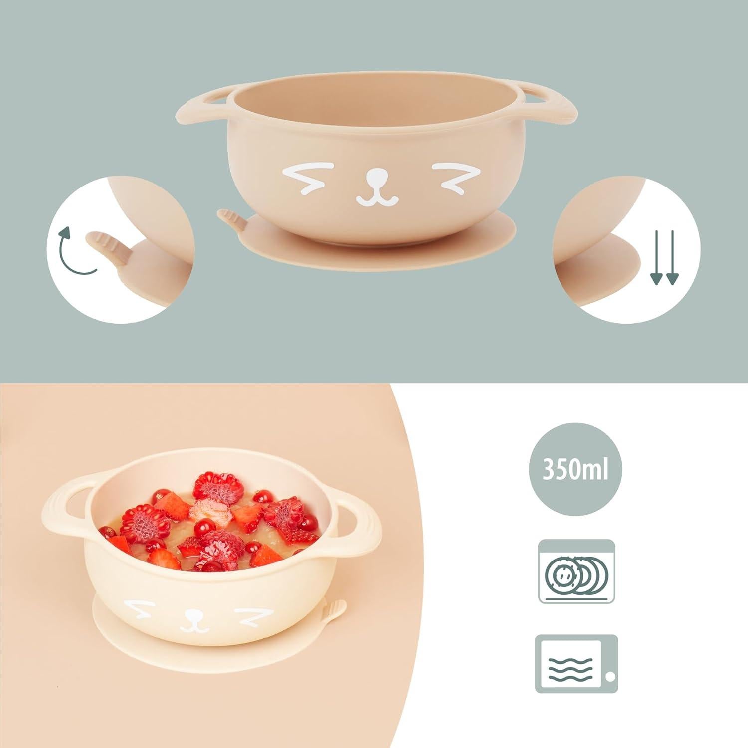 Set de Alimentación Babymoov FIRST'ISY Silicona 6-12 Meses