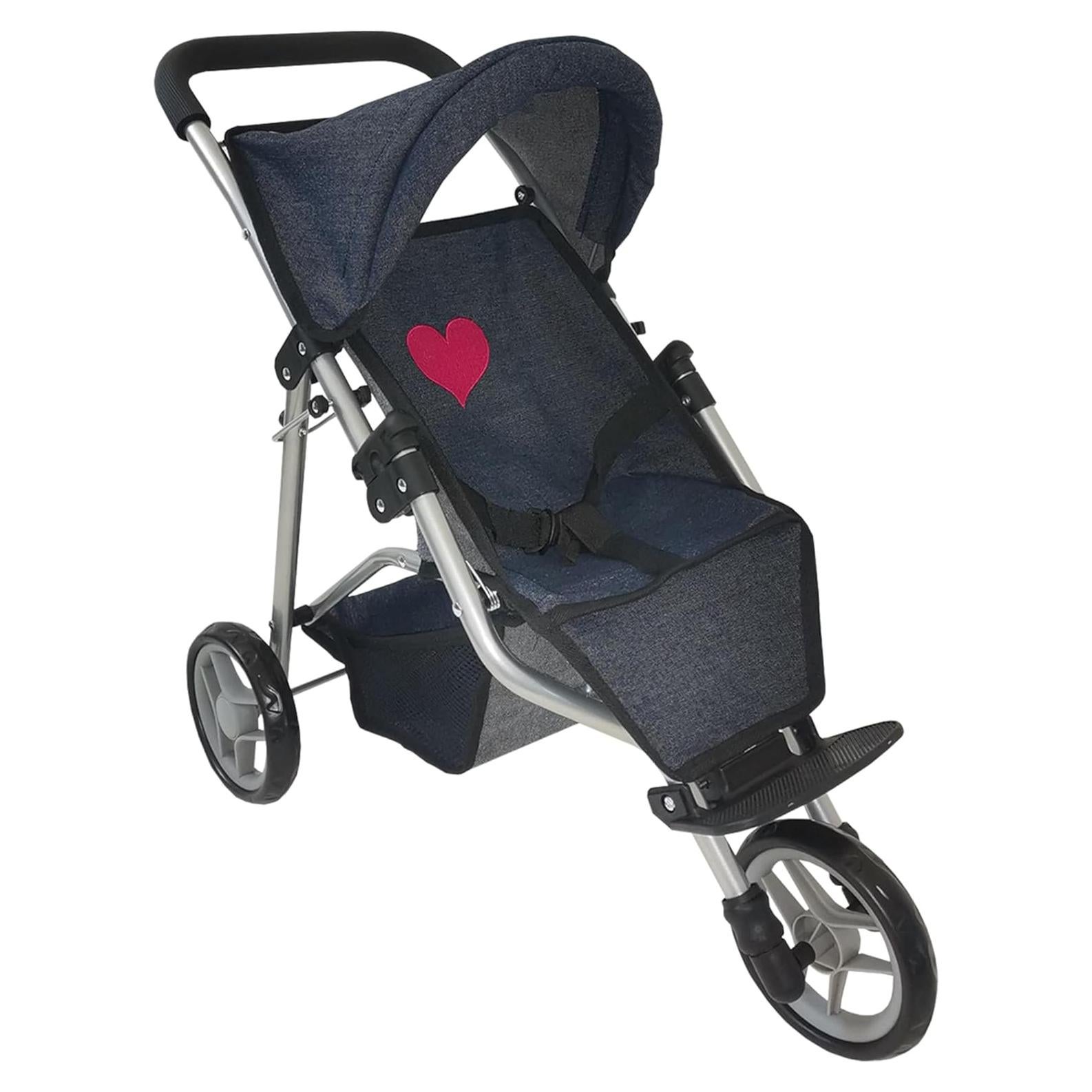 Carrito de Muñecas Denim The New York Doll 53 cm Plegable