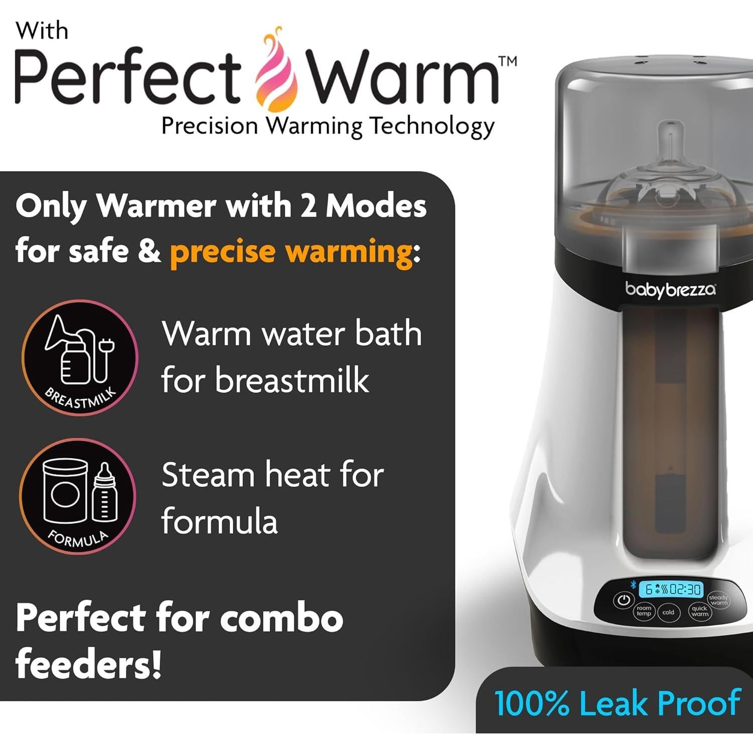 Calentador de Biberones Baby Brezza BRZ0088 - Inteligente y Preciso