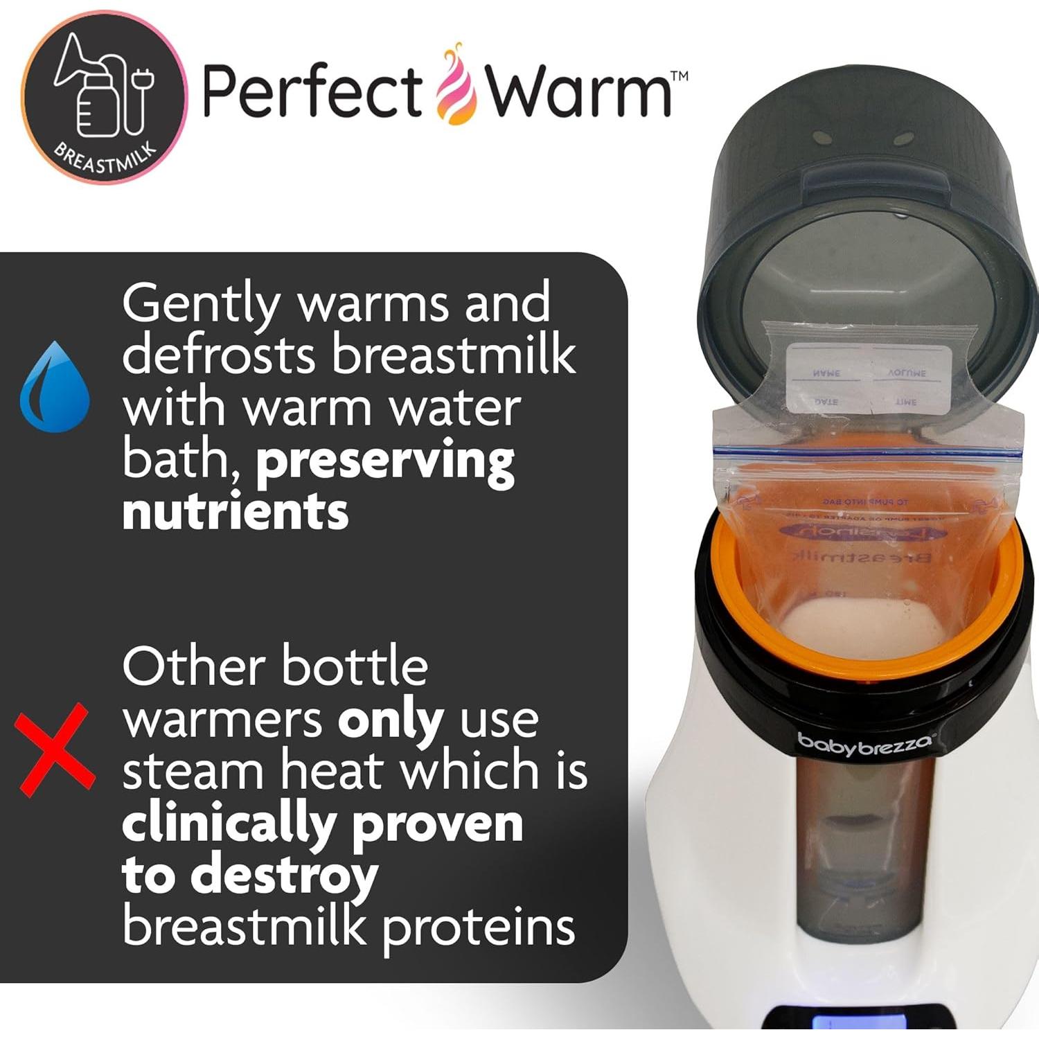 Calentador de Biberones Baby Brezza BRZ0088 - Inteligente y Preciso