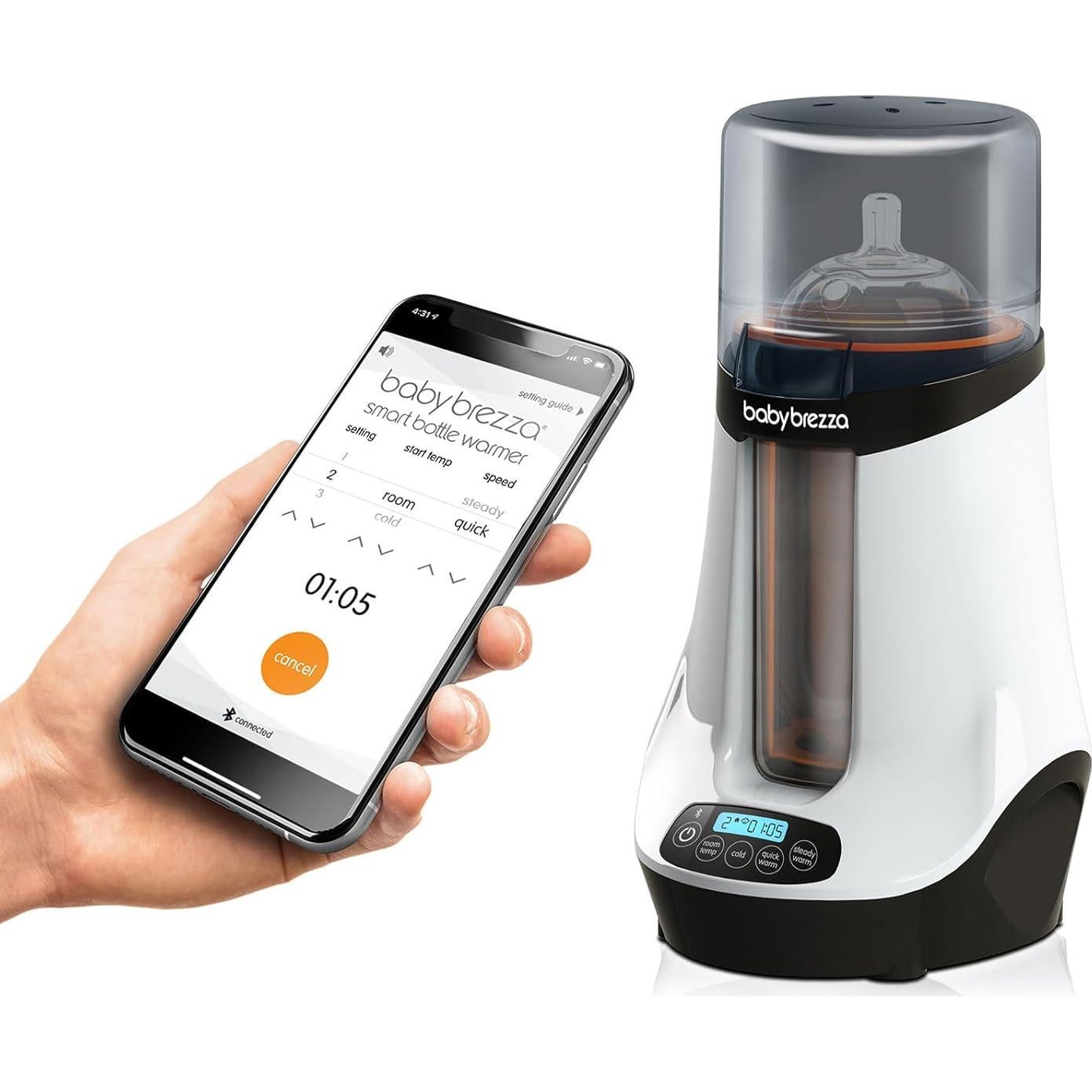 Calentador de Biberones Baby Brezza BRZ0088 - Inteligente y Preciso