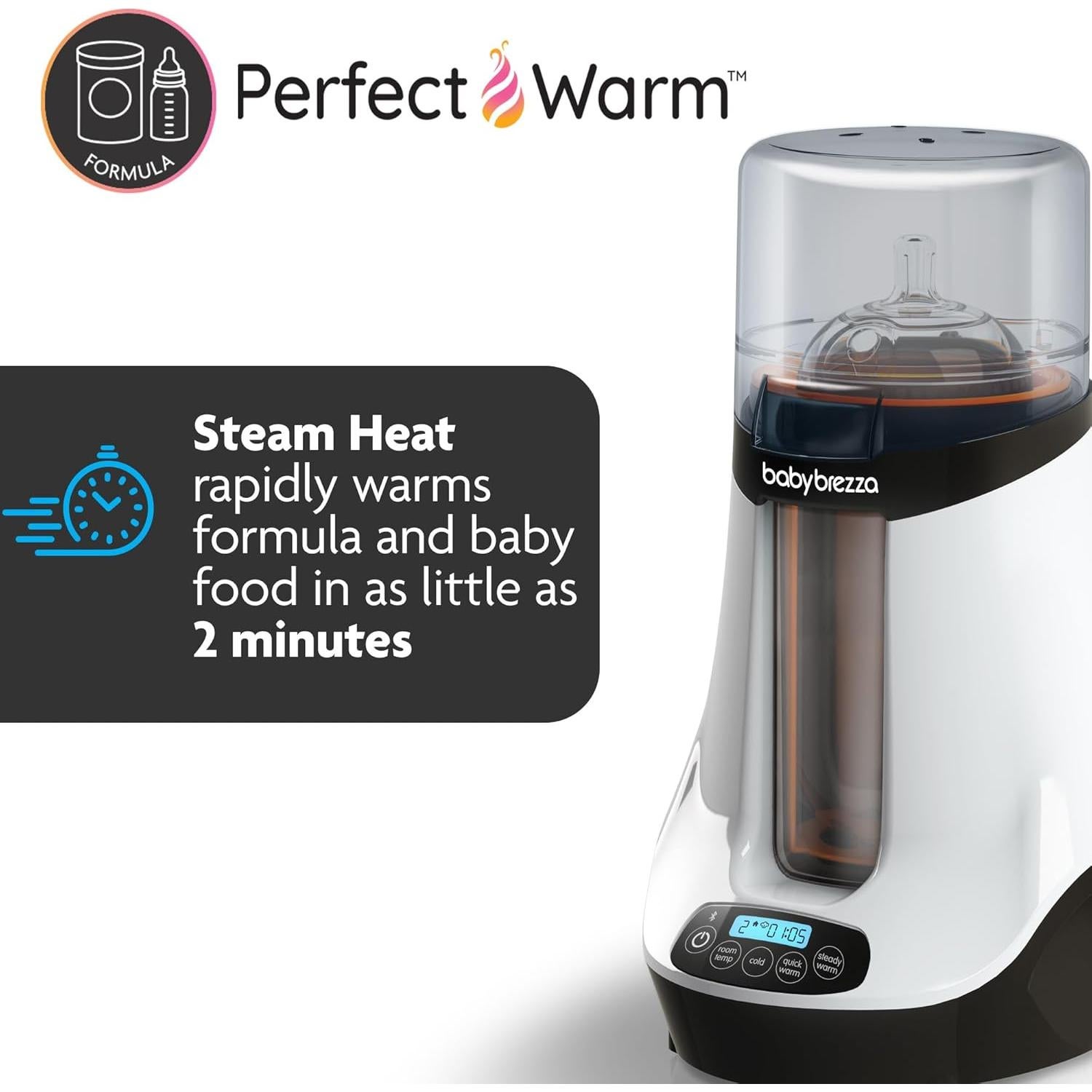 Calentador de Biberones Baby Brezza BRZ0088 - Inteligente y Preciso